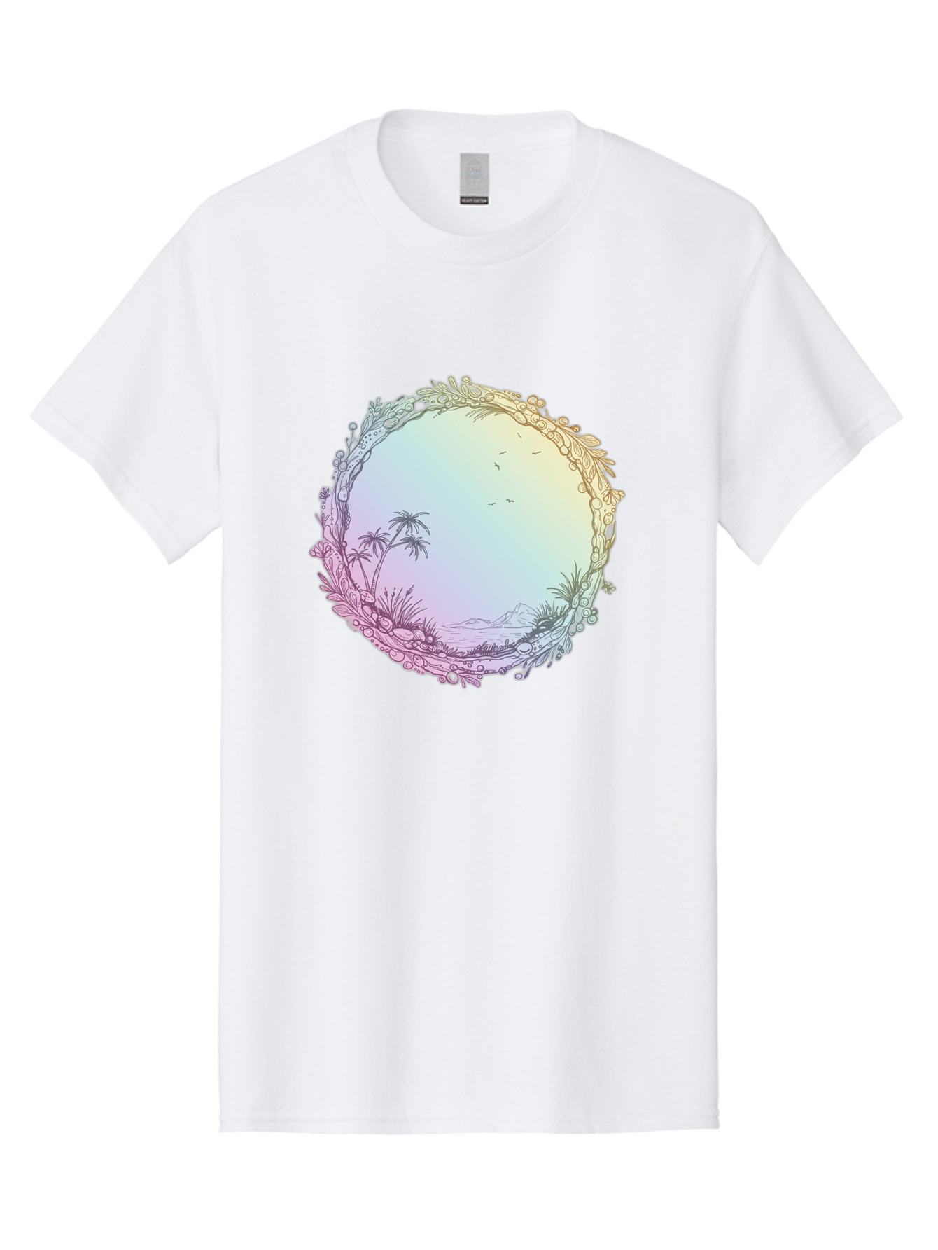 Tropical-Landscape Men'S Graphic Tee, 100% Cotton, Comfortable Casual Summer Wear, Machine Washable, Vintage Camera, Old Camera, Antique Camera, Black Camera, Classic Photography, Photography Equipment, Nostalgic Device, Film Camera, Baj280 3