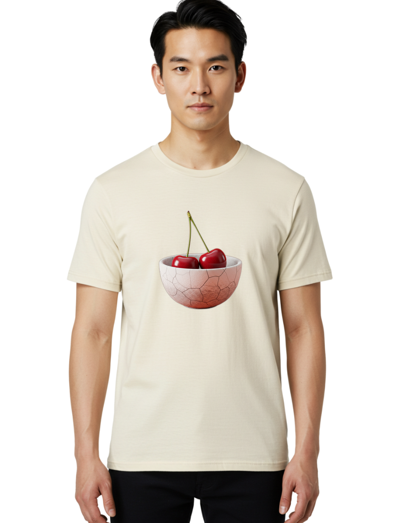 Two-Cherries-In-Cracked-Bowl Men'S Graphic Tee, 100% Cotton, Comfortable Casual Summer Wear, Machine Washable, Vintage Camera, Old Camera, Antique Camera, Black Camera, Classic Photography, Photography Equipment, Nostalgic Device, Film Camera, Baj281 27