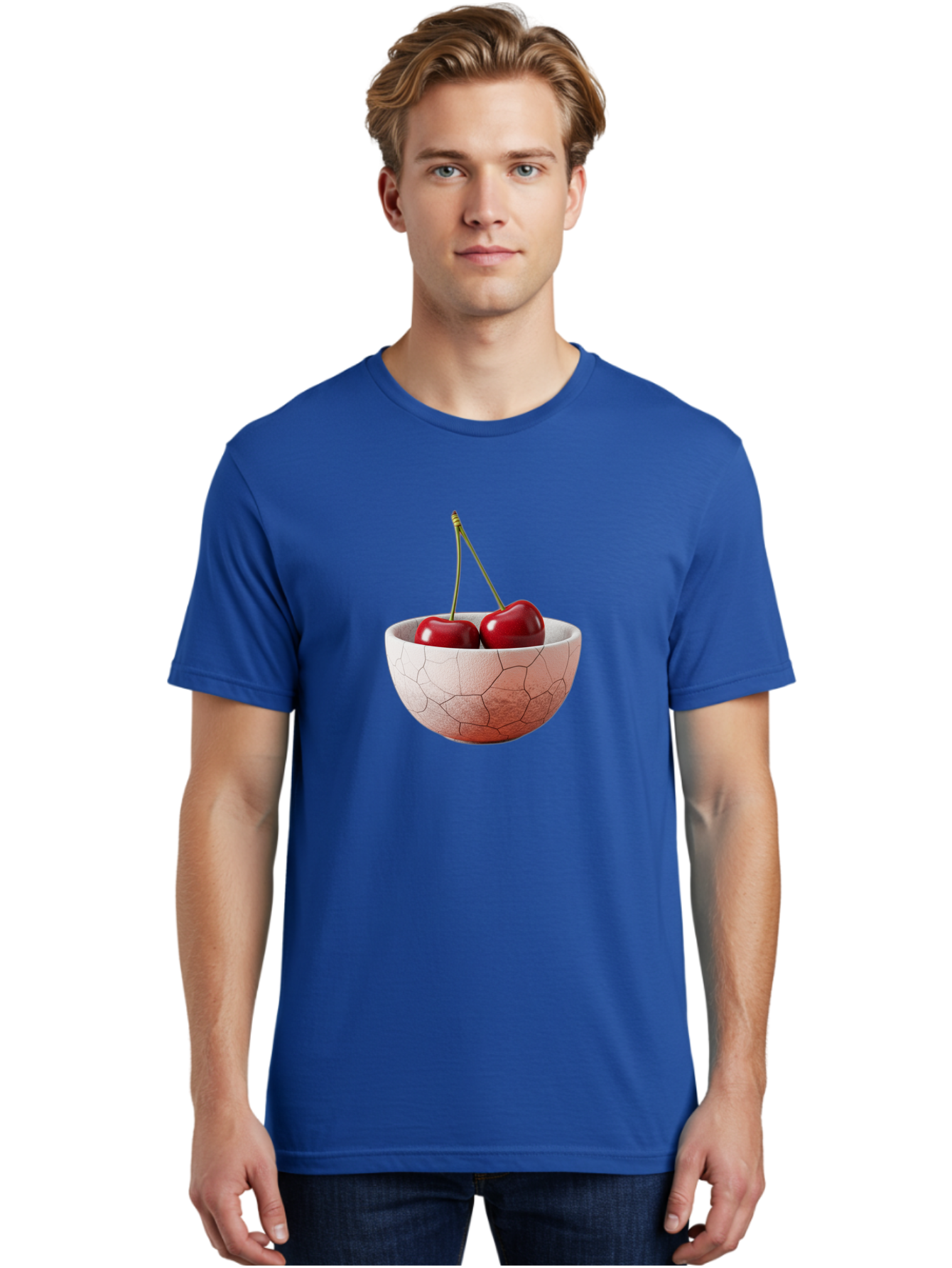 Two-Cherries-In-Cracked-Bowl Men'S Graphic Tee, 100% Cotton, Comfortable Casual Summer Wear, Machine Washable, Vintage Camera, Old Camera, Antique Camera, Black Camera, Classic Photography, Photography Equipment, Nostalgic Device, Film Camera, Baj281 23