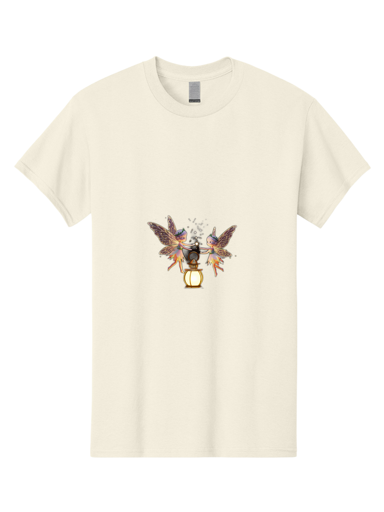 Two-Fairies-With-Lantern Men'S Graphic Tee, 100% Cotton, Comfortable Casual Summer Wear, Machine Washable, Vintage Camera, Old Camera, Antique Camera, Black Camera, Classic Photography, Photography Equipment, Nostalgic Device, Film Camera, Baj284 2