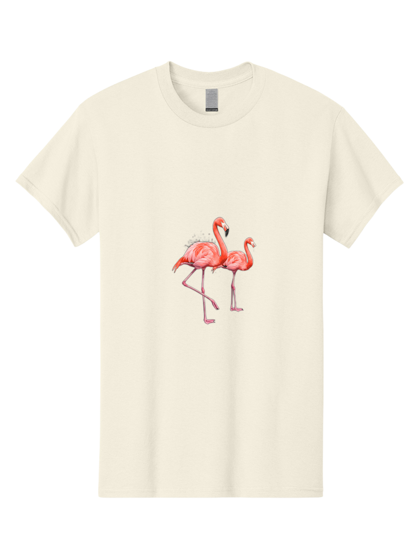 Two-Flamingos-1 Men'S Graphic Tee, 100% Cotton, Comfortable Casual Summer Wear, Machine Washable, Vintage Camera, Old Camera, Antique Camera, Black Camera, Classic Photography, Photography Equipment, Nostalgic Device, Film Camera, Camera Art Baj286 11