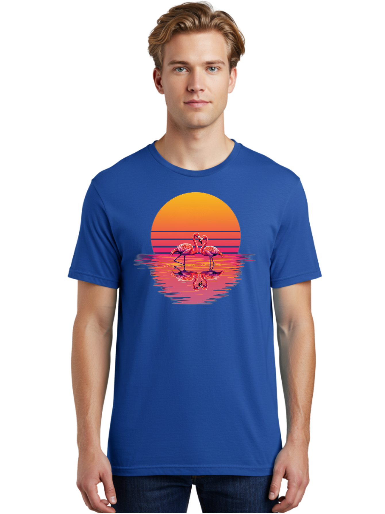 Two-Flamingos-2 Men'S Graphic Tee, 100% Cotton, Comfortable Casual Summer Wear, Machine Washable, Vintage Camera, Old Camera, Antique Camera, Black Camera, Classic Photography, Photography Equipment, Nostalgic Device, Film Camera, Camera Art Baj287 28