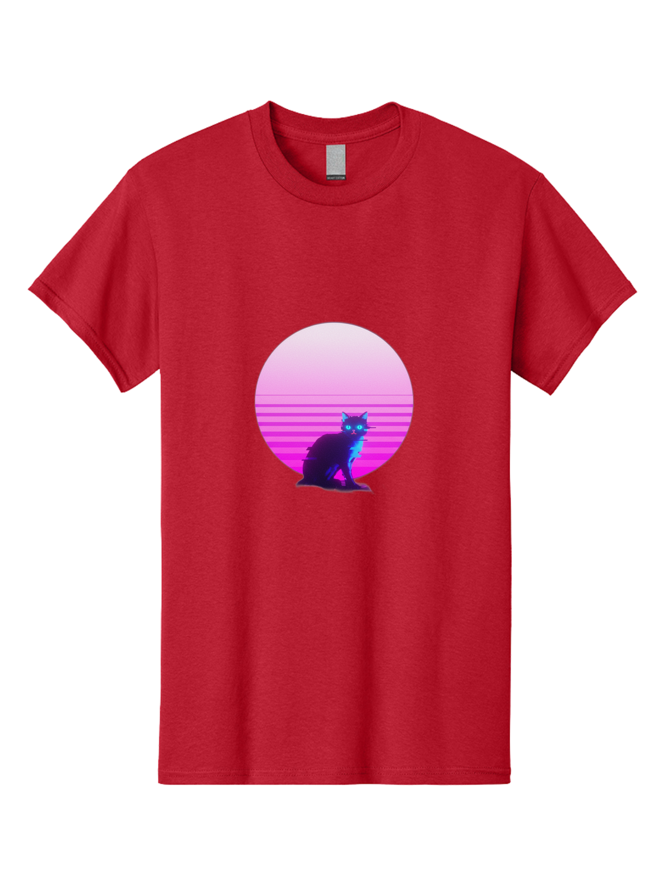 Vaporwave-Cat Men'S Graphic Tee, 100% Cotton, Comfortable Casual Summer Wear, Machine Washable, Vintage Camera, Old Camera, Antique Camera, Black Camera, Classic Photography, Photography Equipment, Nostalgic Device, Film Camera, Camera Art Baj290 13