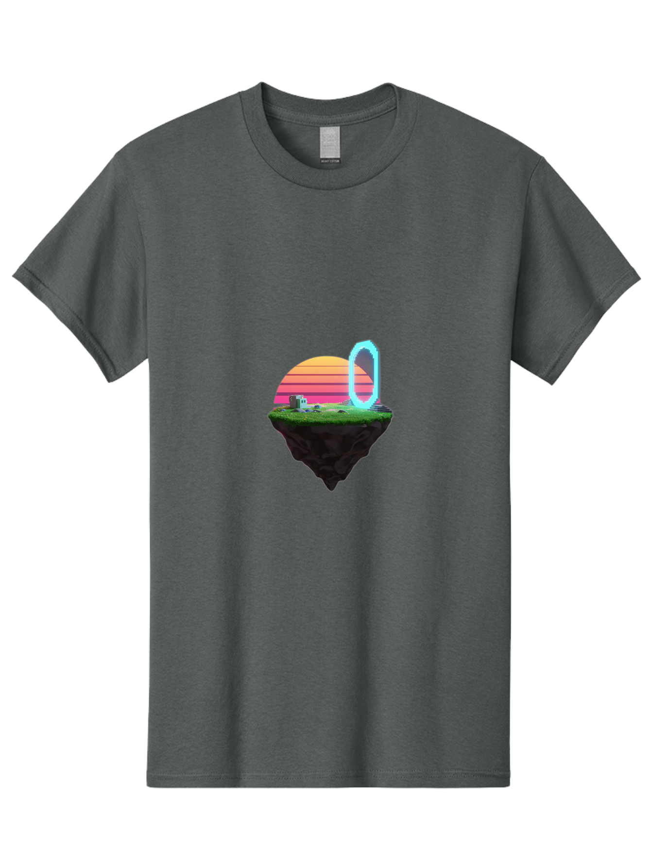 Vaporwave-Island Men'S Graphic Tee, 100% Cotton, Comfortable Casual Summer Wear, Machine Washable, Vintage Camera, Old Camera, Antique Camera, Black Camera, Classic Photography, Photography Equipment, Nostalgic Device, Film Camera, Camera Art Baj291 2