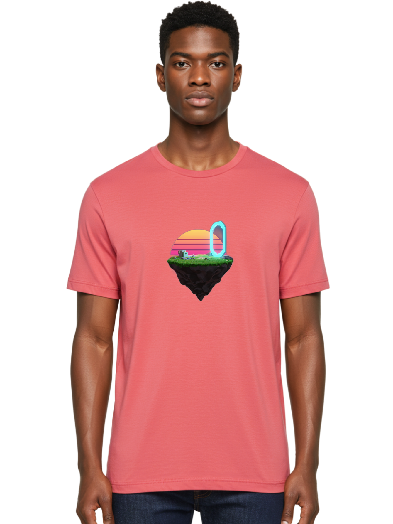 Vaporwave-Island Men'S Graphic Tee, 100% Cotton, Comfortable Casual Summer Wear, Machine Washable, Vintage Camera, Old Camera, Antique Camera, Black Camera, Classic Photography, Photography Equipment, Nostalgic Device, Film Camera, Camera Art Baj291 20