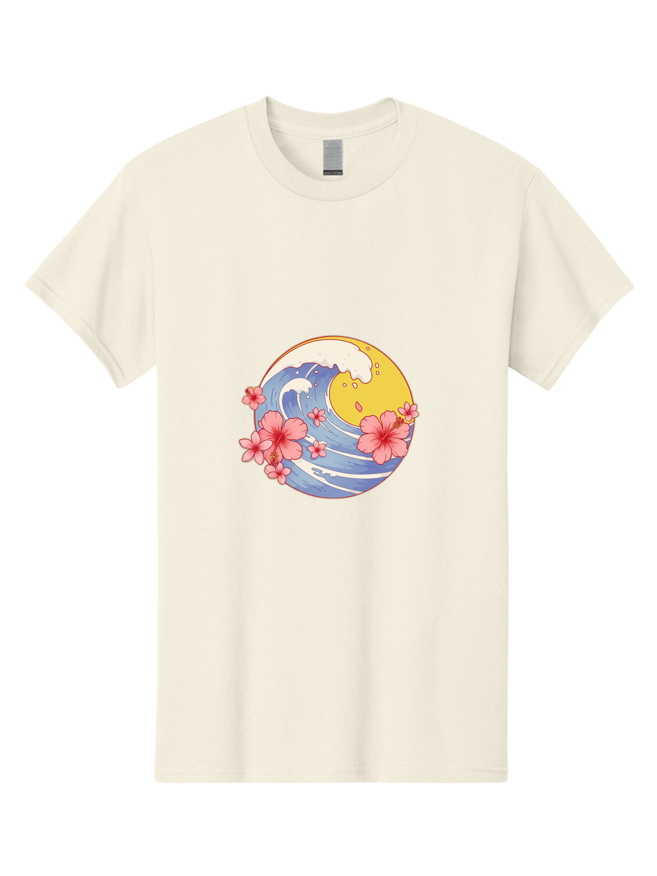 Wave-And-Cherry-Blossoms Men'S Graphic Tee, 100% Cotton, Comfortable Casual Summer Wear, Machine Washable, Vintage Camera, Old Camera, Antique Camera, Black Camera, Classic Photography, Photography Equipment, Nostalgic Device, Film Camera, Baj294 10