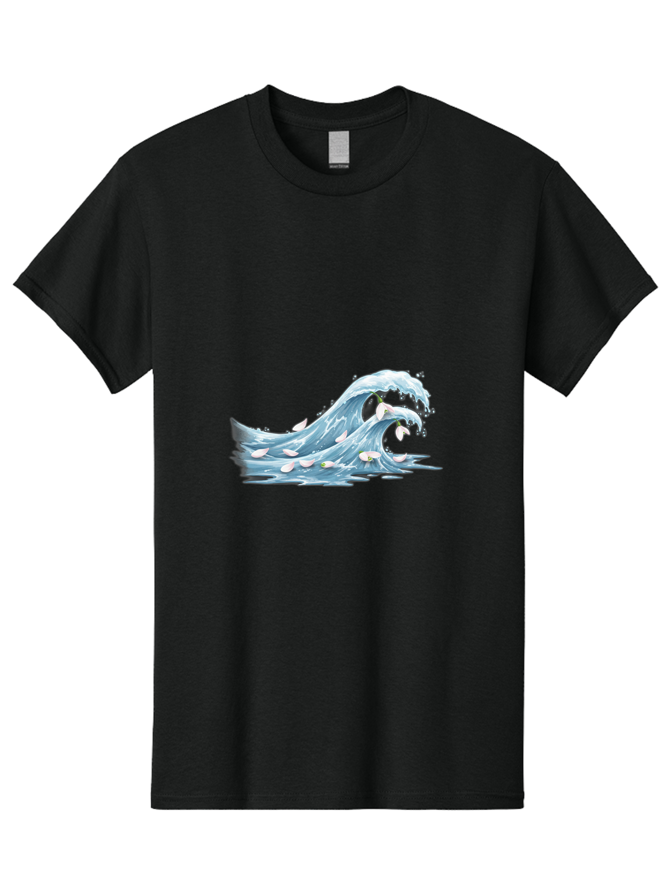 Wave Men'S Graphic Tee, 100% Cotton, Comfortable Casual Summer Wear, Machine Washable, Vintage Camera, Old Camera, Antique Camera, Black Camera, Classic Photography, Photography Equipment, Nostalgic Device, Film Camera, Camera Art Baj296 2