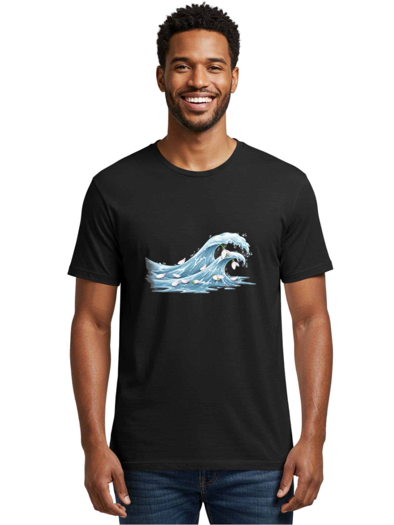 Wave Men'S Graphic Tee, 100% Cotton, Comfortable Casual Summer Wear, Machine Washable, Vintage Camera, Old Camera, Antique Camera, Black Camera, Classic Photography, Photography Equipment, Nostalgic Device, Film Camera, Camera Art Baj296 17