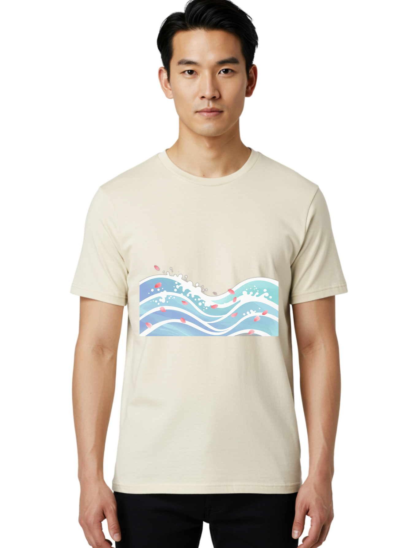 Waves-And-Petals Men'S Graphic Tee, 100% Cotton, Comfortable Casual Summer Wear, Machine Washable, Vintage Camera, Old Camera, Antique Camera, Black Camera, Classic Photography, Photography Equipment, Nostalgic Device, Film Camera, Camera Art Baj297 24