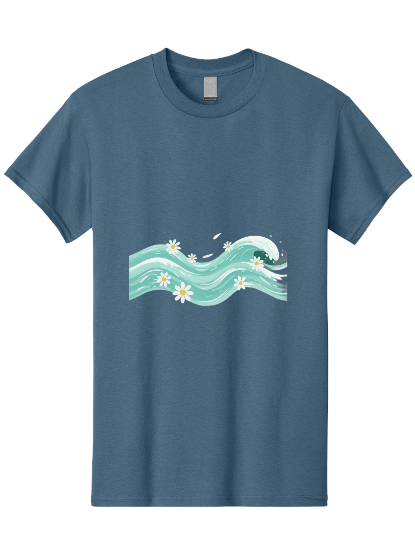 Waves-With-Daisies Men'S Graphic Tee, 100% Cotton, Comfortable Casual Summer Wear, Machine Washable, Vintage Camera, Old Camera, Antique Camera, Black Camera, Classic Photography, Photography Equipment, Nostalgic Device, Film Camera, Baj298 10