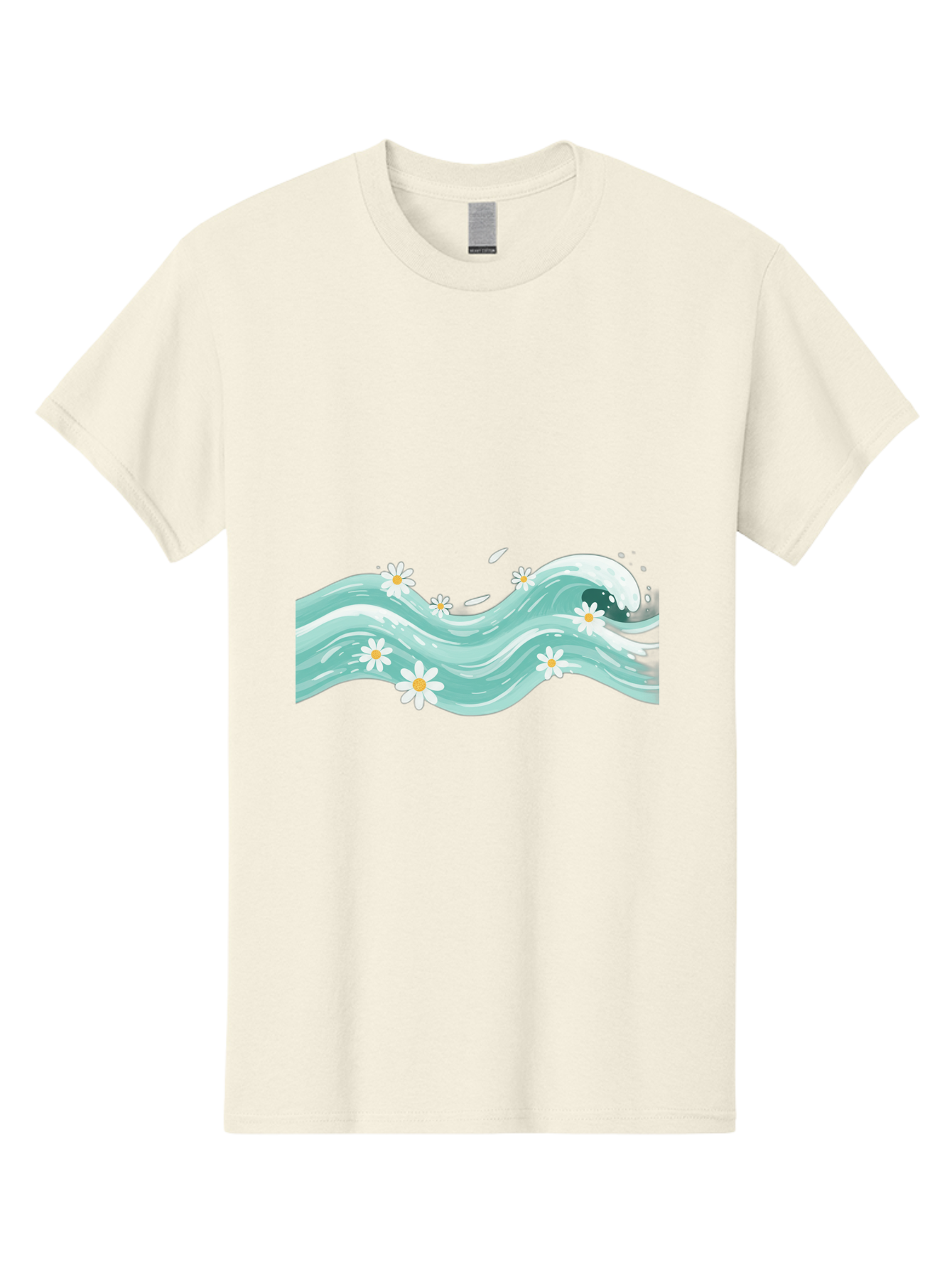 Waves-With-Daisies Men'S Graphic Tee, 100% Cotton, Comfortable Casual Summer Wear, Machine Washable, Vintage Camera, Old Camera, Antique Camera, Black Camera, Classic Photography, Photography Equipment, Nostalgic Device, Film Camera, Baj298 5