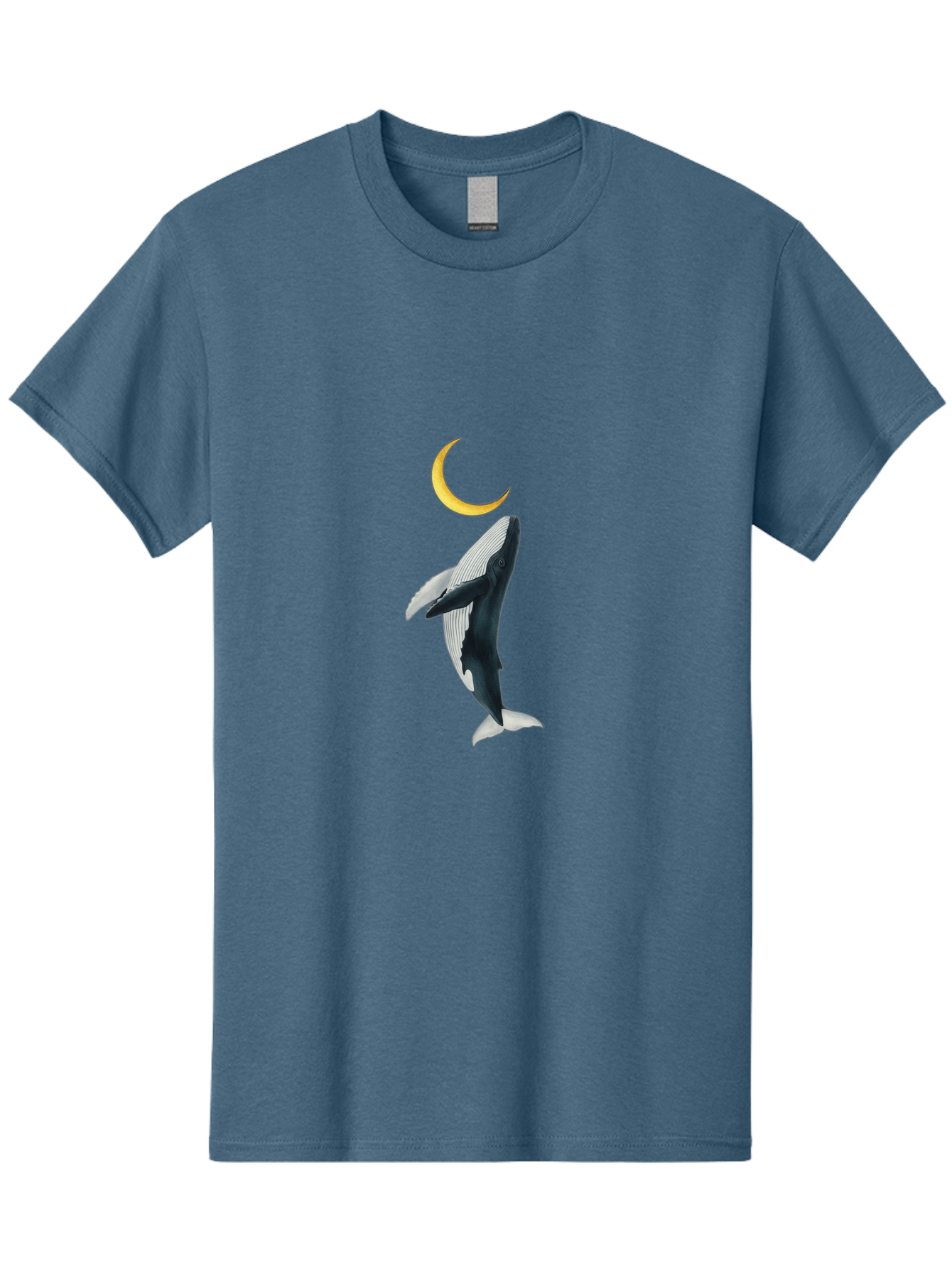 Whale-And-Crescent-Moon Men'S Graphic Tee, 100% Cotton, Comfortable Casual Summer Wear, Machine Washable, Vintage Camera, Old Camera, Antique Camera, Black Camera, Classic Photography, Photography Equipment, Nostalgic Device, Film Camera, Baj300 10