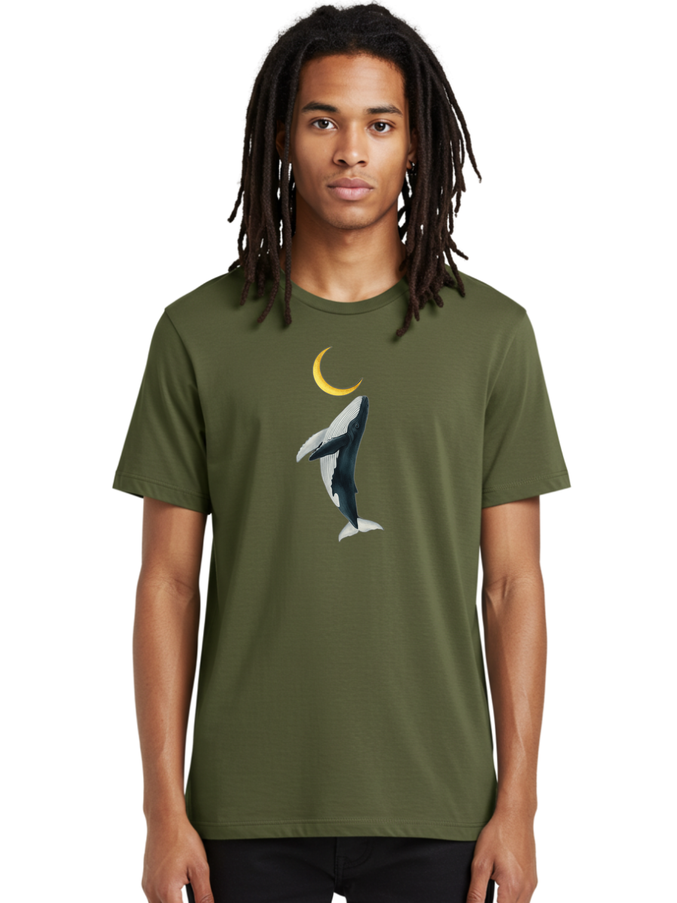 Whale-And-Crescent-Moon Men'S Graphic Tee, 100% Cotton, Comfortable Casual Summer Wear, Machine Washable, Vintage Camera, Old Camera, Antique Camera, Black Camera, Classic Photography, Photography Equipment, Nostalgic Device, Film Camera, Baj300 30