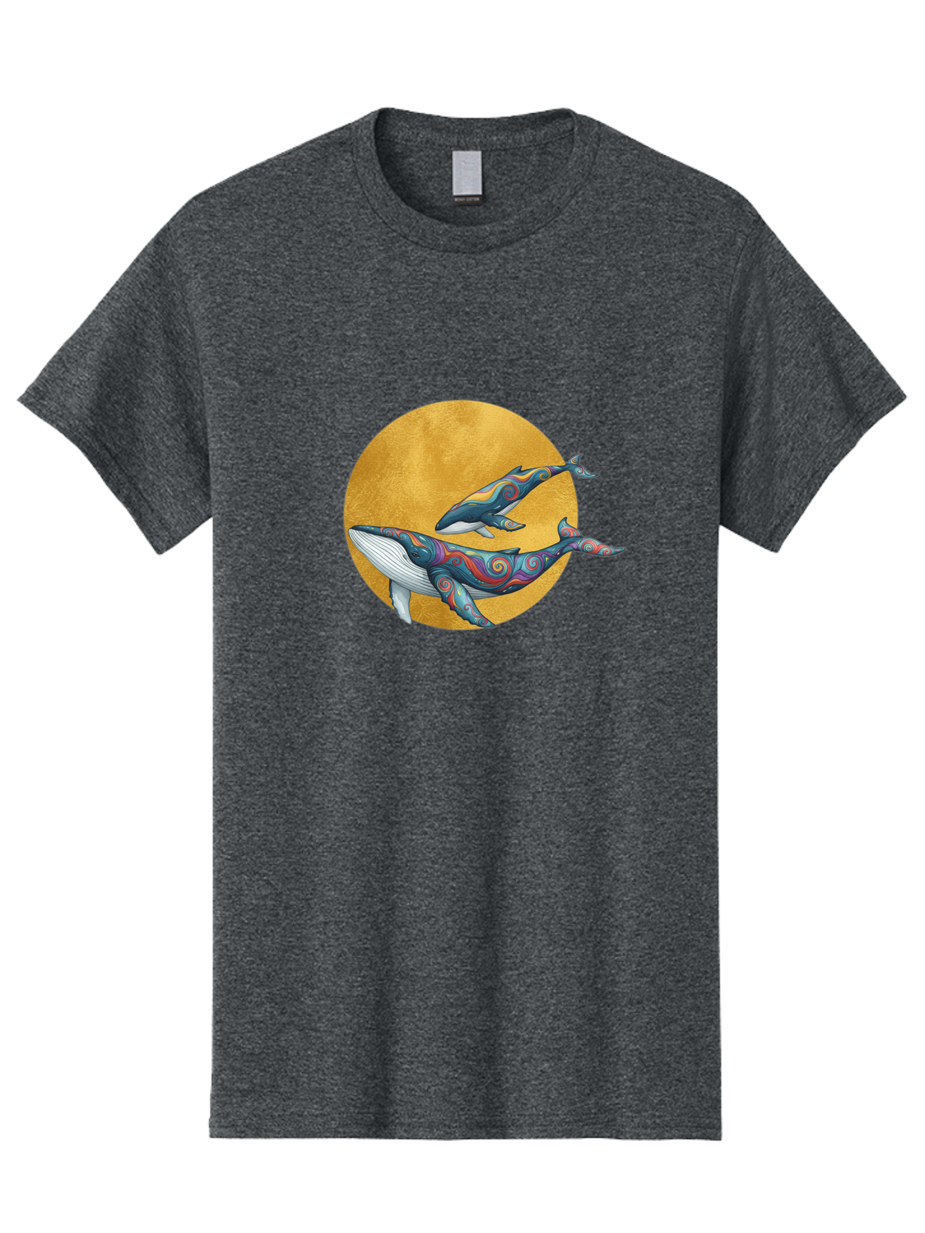 Whales-1 Men'S Graphic Tee, 100% Cotton, Comfortable Casual Summer Wear, Machine Washable, Vintage Camera, Old Camera, Antique Camera, Black Camera, Classic Photography, Photography Equipment, Nostalgic Device, Film Camera, Camera Art Baj302 8