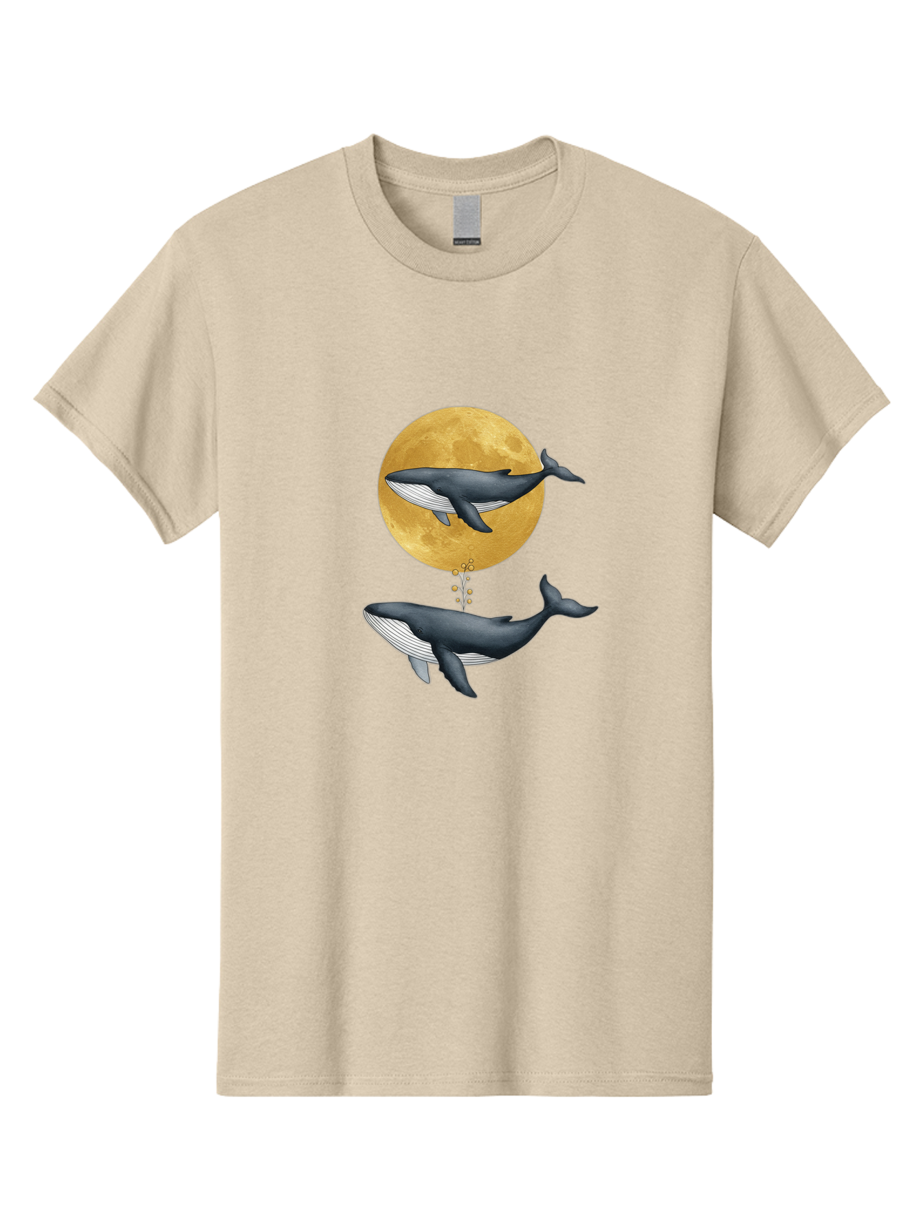 Whales-And-Moon-1 Men'S Graphic Tee, 100% Cotton, Comfortable Casual Summer Wear, Machine Washable, Vintage Camera, Old Camera, Antique Camera, Black Camera, Classic Photography, Photography Equipment, Nostalgic Device, Film Camera, Camera Art Baj303 15