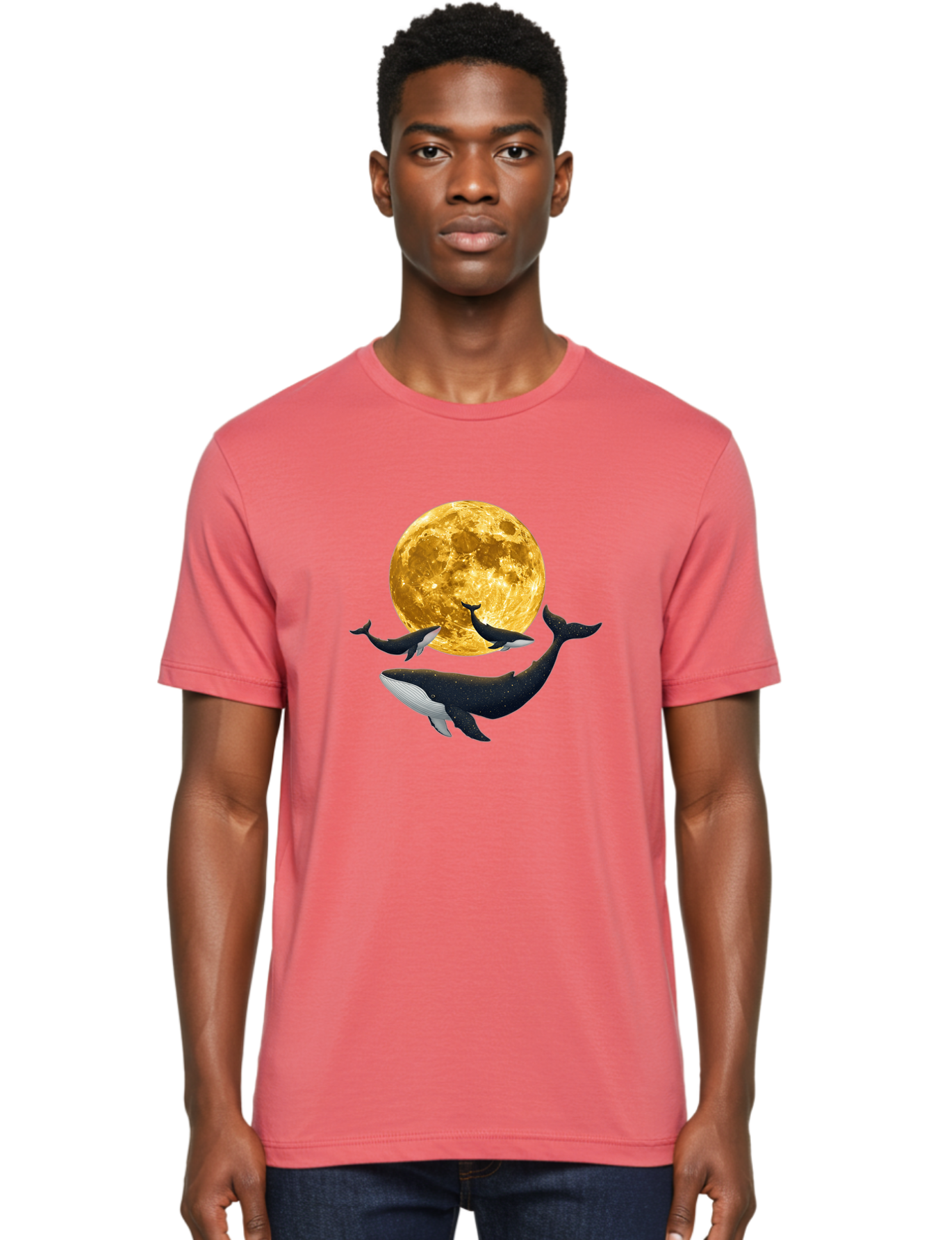 Whales-And-Moon Men'S Graphic Tee, 100% Cotton, Comfortable Casual Summer Wear, Machine Washable, Vintage Camera, Old Camera, Antique Camera, Black Camera, Classic Photography, Photography Equipment, Nostalgic Device, Film Camera, Camera Art Baj305 19