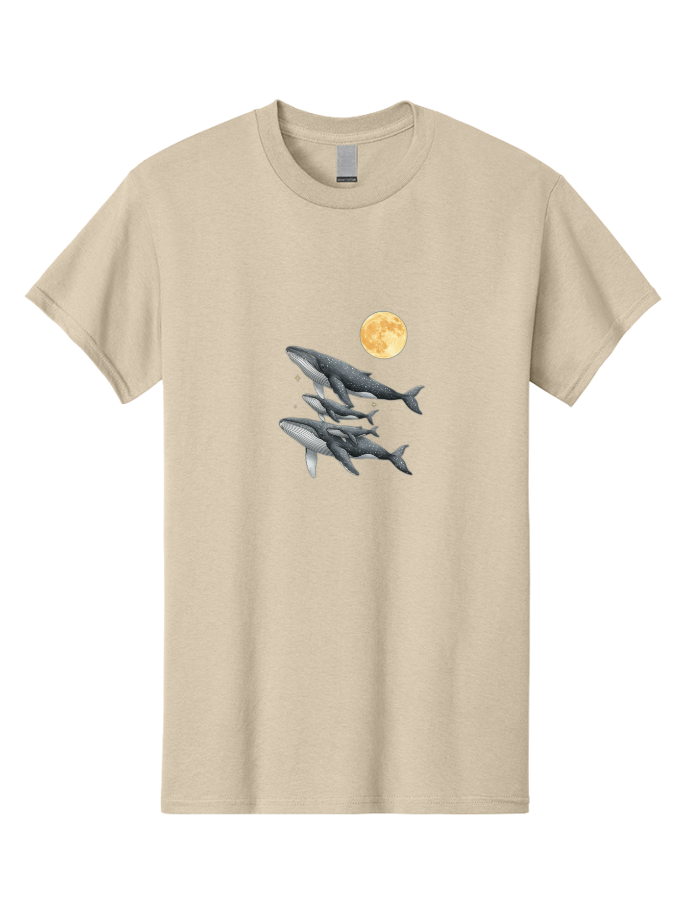 Whales-Under-Full-Moon Men'S Graphic Tee, 100% Cotton, Comfortable Casual Summer Wear, Machine Washable, Vintage Camera, Old Camera, Antique Camera, Black Camera, Classic Photography, Photography Equipment, Nostalgic Device, Film Camera, Baj306 6