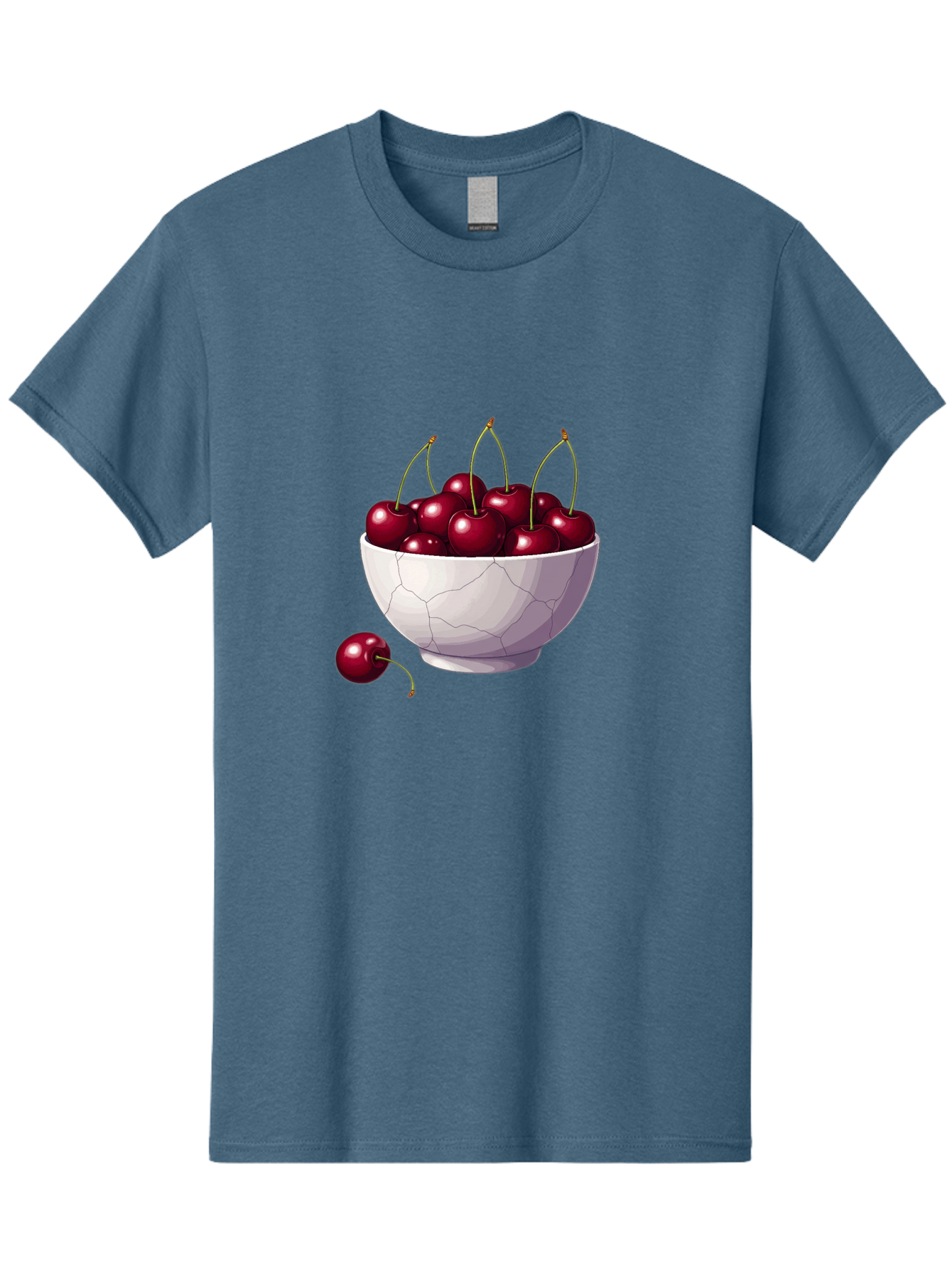 White-Bowl-Of-Cherries Men'S Graphic Tee, 100% Cotton, Comfortable Casual Summer Wear, Machine Washable, Vintage Camera, Old Camera, Antique Camera, Black Camera, Classic Photography, Photography Equipment, Nostalgic Device, Film Camera, Baj308 15