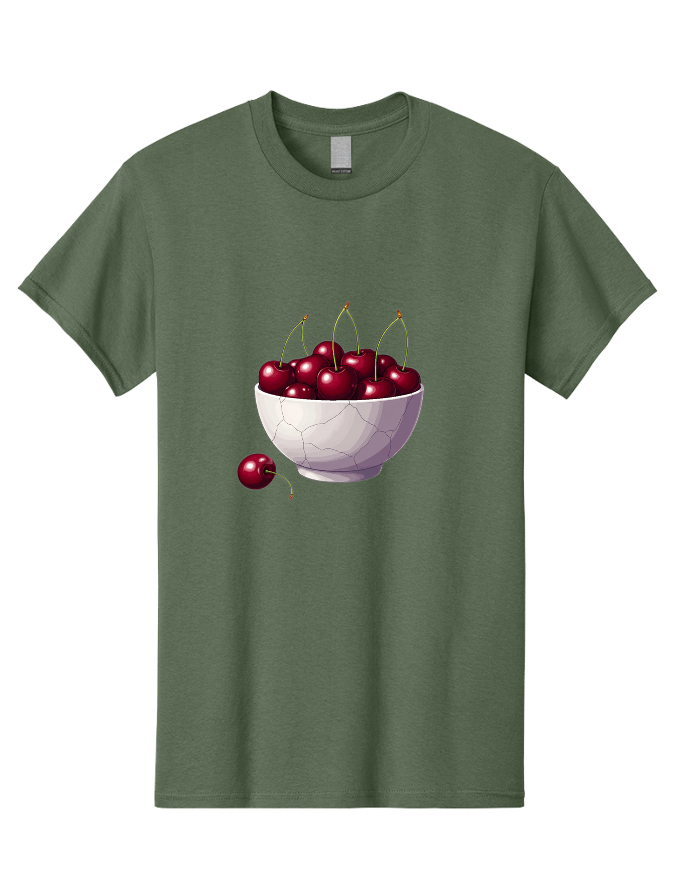 White-Bowl-Of-Cherries Men'S Graphic Tee, 100% Cotton, Comfortable Casual Summer Wear, Machine Washable, Vintage Camera, Old Camera, Antique Camera, Black Camera, Classic Photography, Photography Equipment, Nostalgic Device, Film Camera, Baj308 4