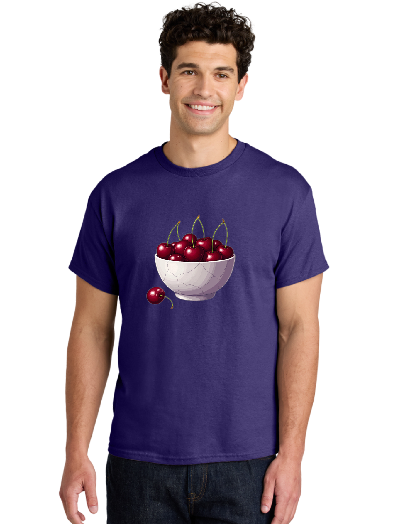 White-Bowl-Of-Cherries Men'S Graphic Tee, 100% Cotton, Comfortable Casual Summer Wear, Machine Washable, Vintage Camera, Old Camera, Antique Camera, Black Camera, Classic Photography, Photography Equipment, Nostalgic Device, Film Camera, Baj308 27