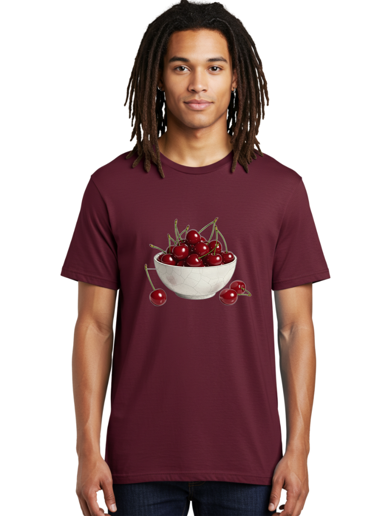 White-Bowl-With-Cherries Men'S Graphic Tee, 100% Cotton, Comfortable Casual Summer Wear, Machine Washable, Vintage Camera, Old Camera, Antique Camera, Black Camera, Classic Photography, Photography Equipment, Nostalgic Device, Film Camera, Baj309 17