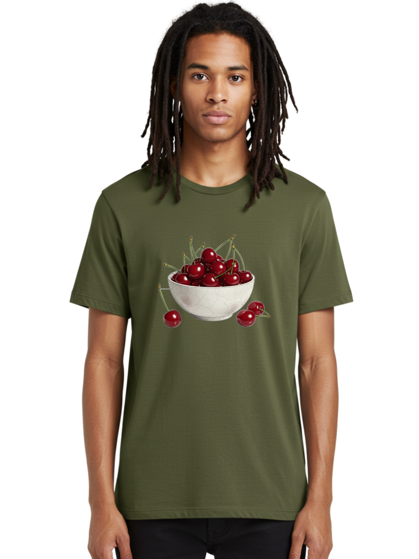 White-Bowl-With-Cherries Men'S Graphic Tee, 100% Cotton, Comfortable Casual Summer Wear, Machine Washable, Vintage Camera, Old Camera, Antique Camera, Black Camera, Classic Photography, Photography Equipment, Nostalgic Device, Film Camera, Baj309 28
