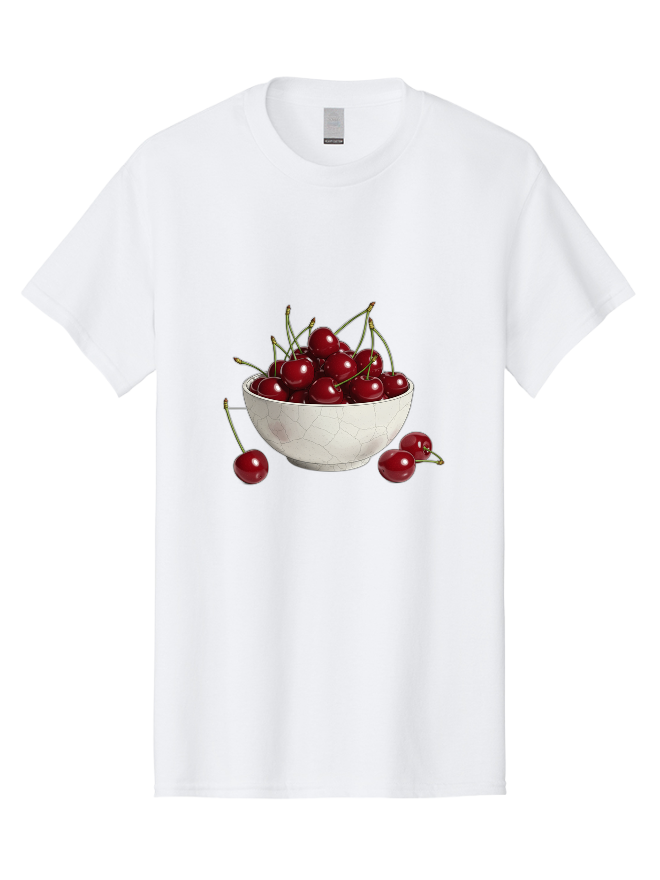 White-Bowl-With-Cherries Men'S Graphic Tee, 100% Cotton, Comfortable Casual Summer Wear, Machine Washable, Vintage Camera, Old Camera, Antique Camera, Black Camera, Classic Photography, Photography Equipment, Nostalgic Device, Film Camera, Baj309 9