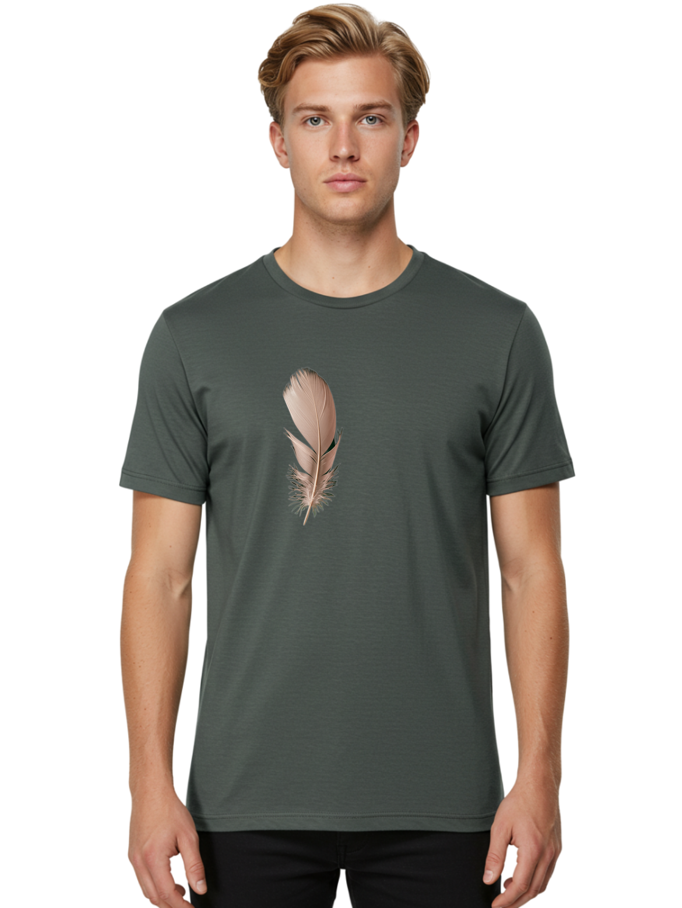 White-Feather Men'S Graphic Tee, 100% Cotton, Comfortable Casual Summer Wear, Machine Washable, Vintage Camera, Old Camera, Antique Camera, Black Camera, Classic Photography, Photography Equipment, Nostalgic Device, Film Camera, Camera Art Baj310 21