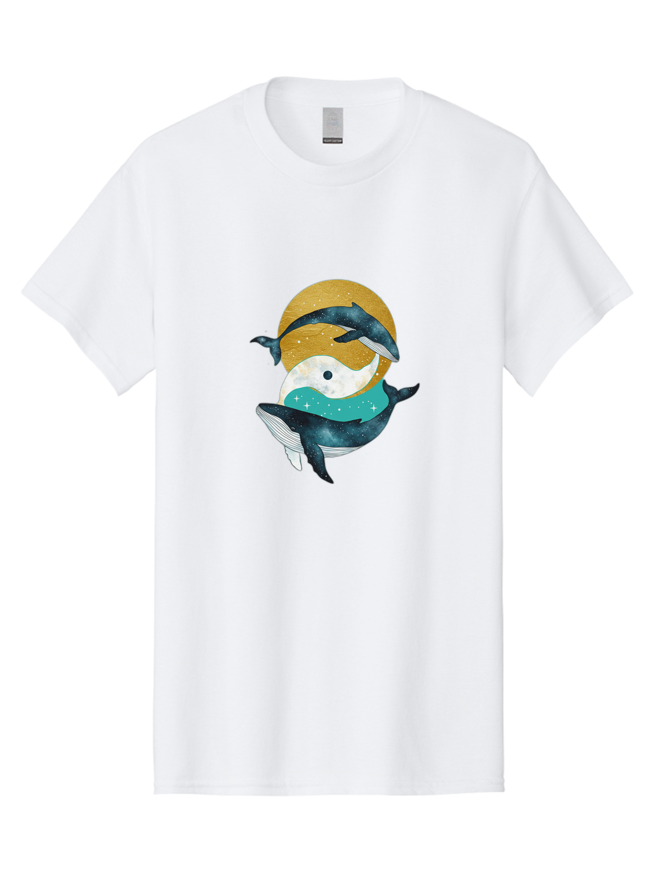 Yin-Yang-Dolphins Men'S Graphic Tee, 100% Cotton, Comfortable Casual Summer Wear, Machine Washable, Vintage Camera, Old Camera, Antique Camera, Black Camera, Classic Photography, Photography Equipment, Nostalgic Device, Film Camera, Camera Art Baj317 2