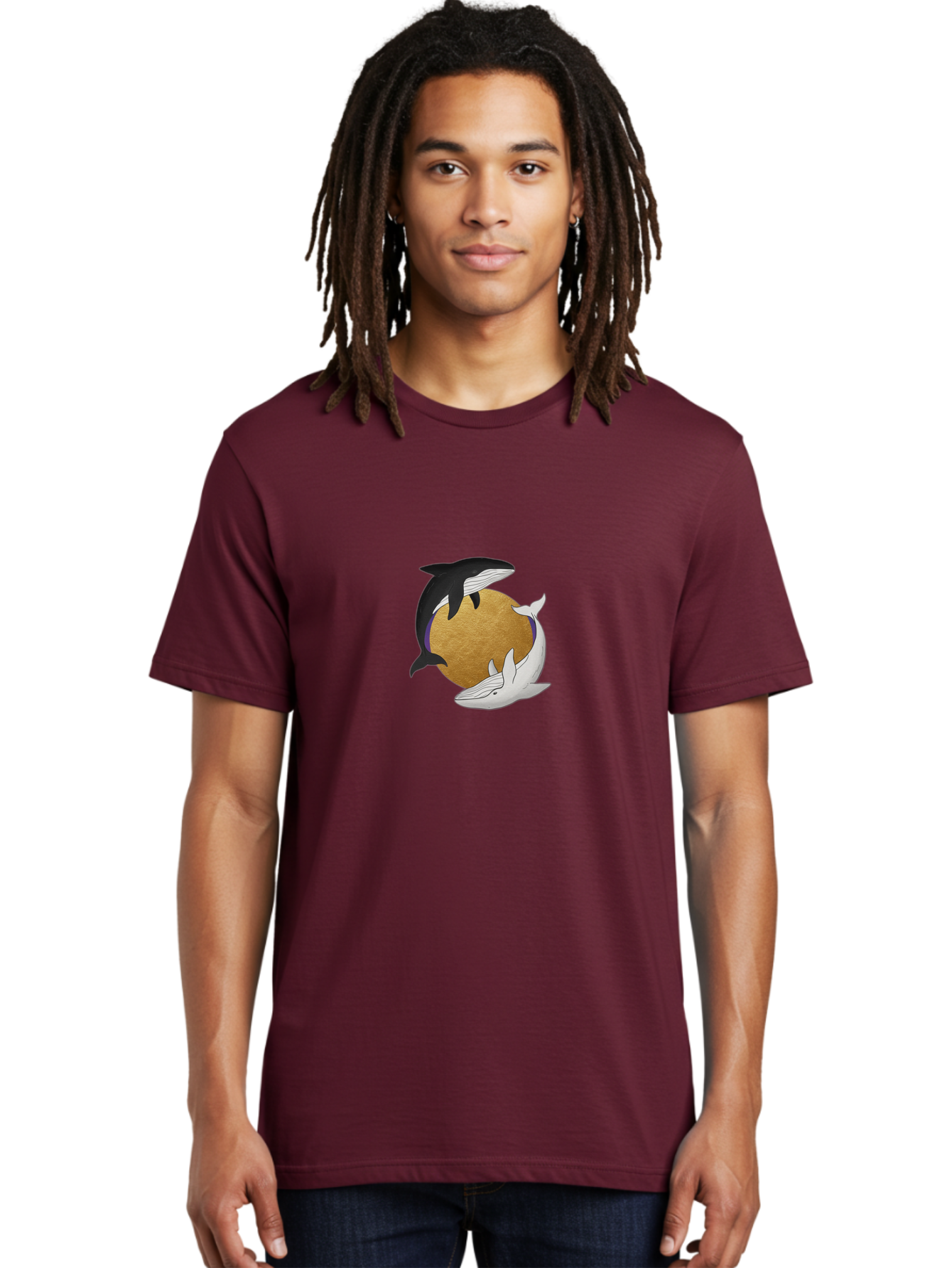 Yin-Yang-Whales Men'S Graphic Tee, 100% Cotton, Comfortable Casual Summer Wear, Machine Washable, Vintage Camera, Old Camera, Antique Camera, Black Camera, Classic Photography, Photography Equipment, Nostalgic Device, Film Camera, Camera Art Baj318 28