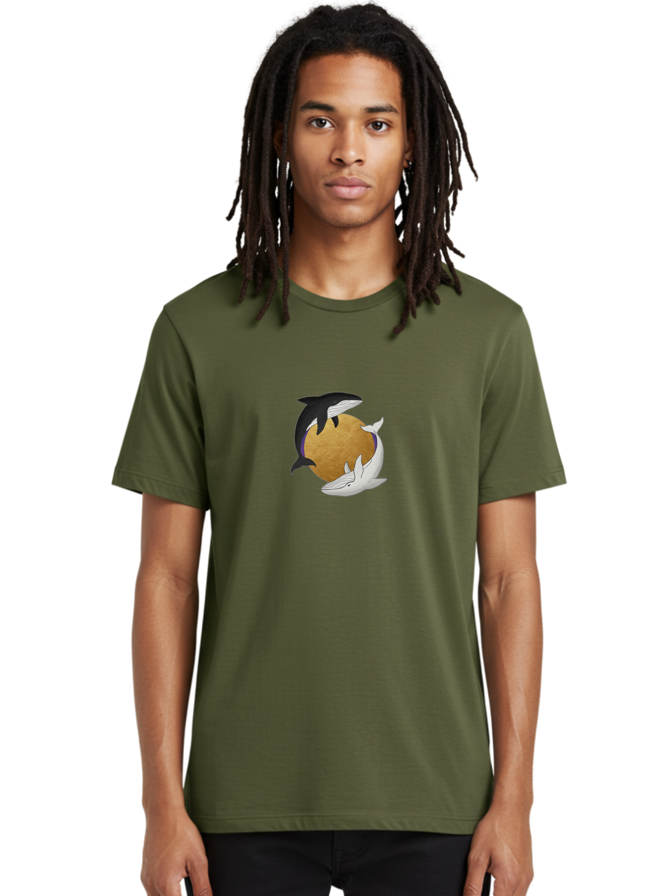 Yin-Yang-Whales Men'S Graphic Tee, 100% Cotton, Comfortable Casual Summer Wear, Machine Washable, Vintage Camera, Old Camera, Antique Camera, Black Camera, Classic Photography, Photography Equipment, Nostalgic Device, Film Camera, Camera Art Baj318 29