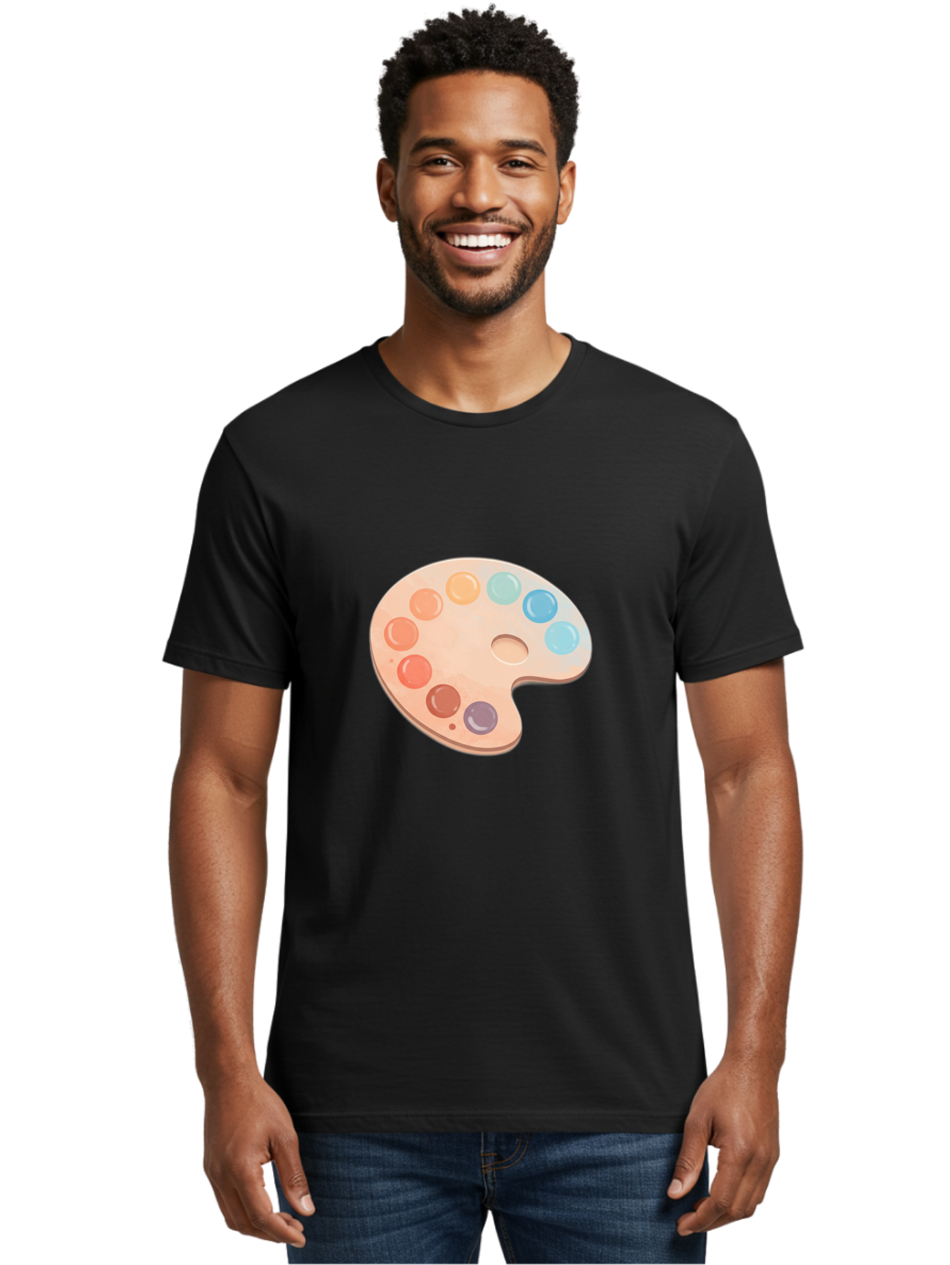 Artist-S-Palette Men'S Graphic Tee, 100% Cotton, Comfortable Casual Summer Wear, Machine Washable, Vintage Camera, Old Camera, Antique Camera, Black Camera, Classic Photography, Photography Equipment, Nostalgic Device, Film Camera, Camera Art Baj321 18