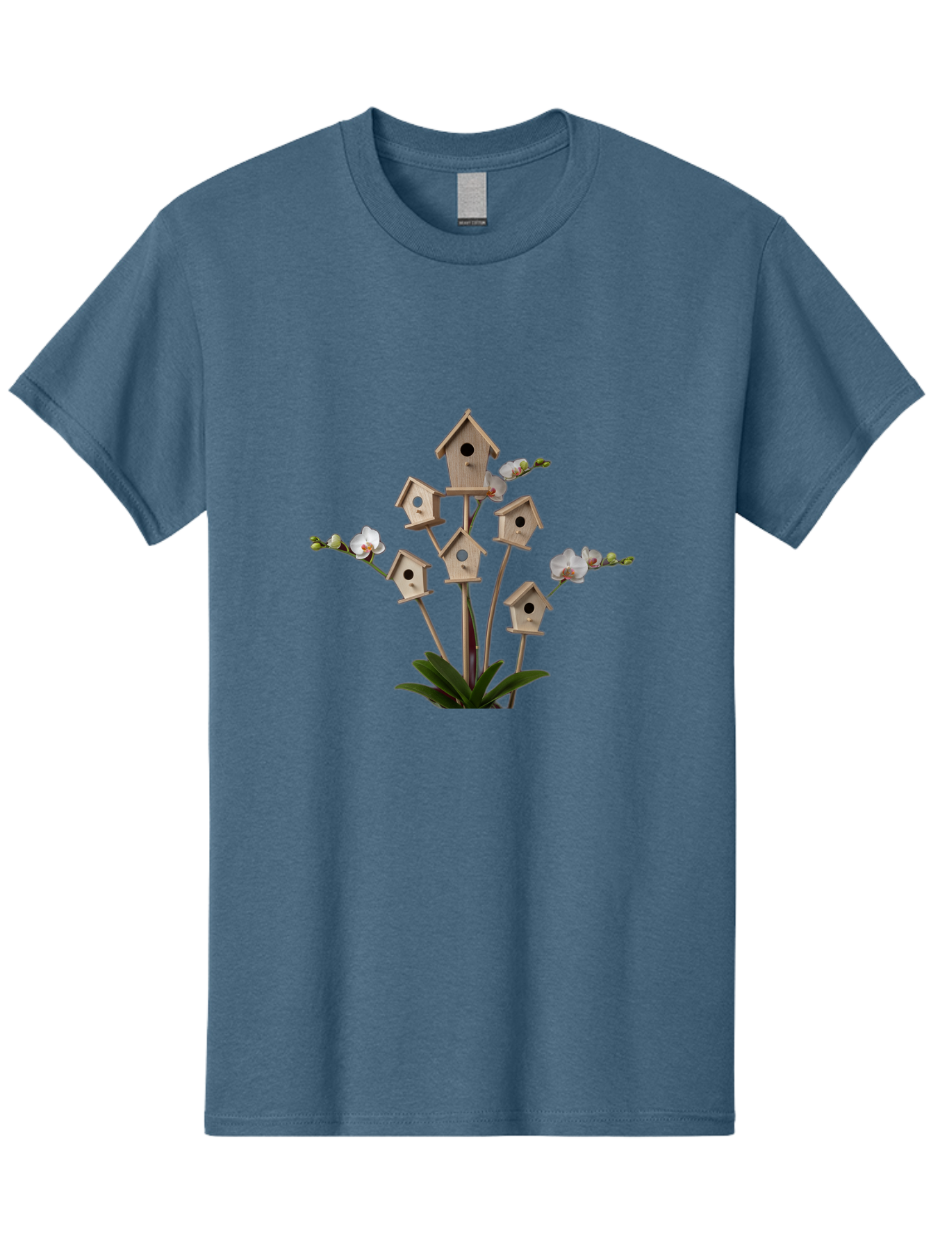 Birdhouse-Bouquet Men'S Graphic Tee, 100% Cotton, Comfortable Casual Summer Wear, Machine Washable, Vintage Camera, Old Camera, Antique Camera, Black Camera, Classic Photography, Photography Equipment, Nostalgic Device, Film Camera, Camera Art Baj327 6