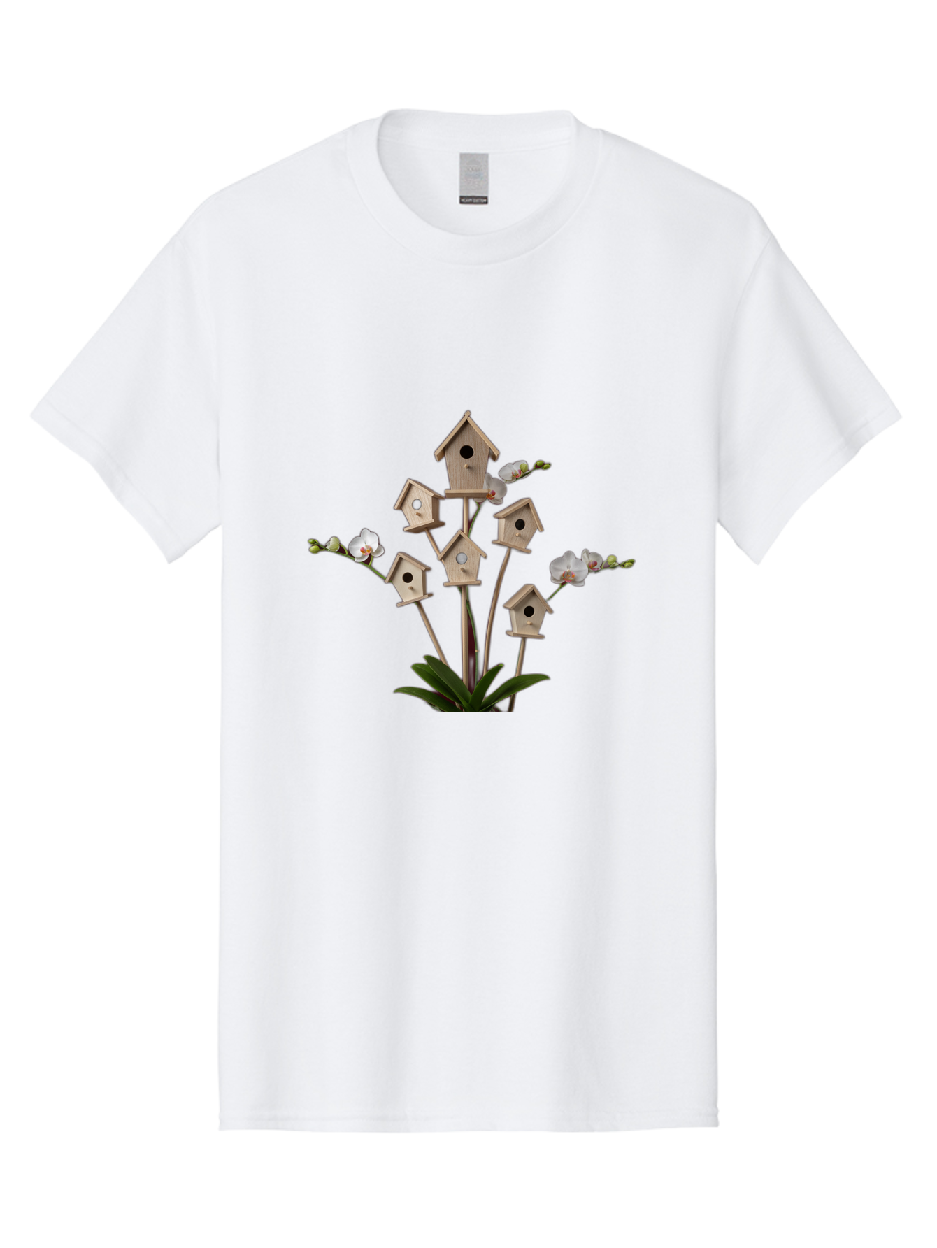 Birdhouse-Bouquet Men'S Graphic Tee, 100% Cotton, Comfortable Casual Summer Wear, Machine Washable, Vintage Camera, Old Camera, Antique Camera, Black Camera, Classic Photography, Photography Equipment, Nostalgic Device, Film Camera, Camera Art Baj327 1