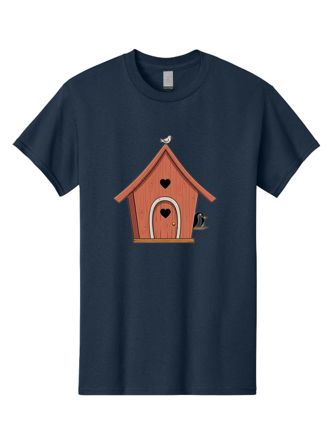 Birdhouse-With-Heart-Shaped-Windows Men'S Graphic Tee, 100% Cotton, Comfortable Casual Summer Wear, Machine Washable, Vintage Camera, Old Camera, Antique Camera, Black Camera, Classic Photography, Photography Equipment, Nostalgic Device, Baj328 13