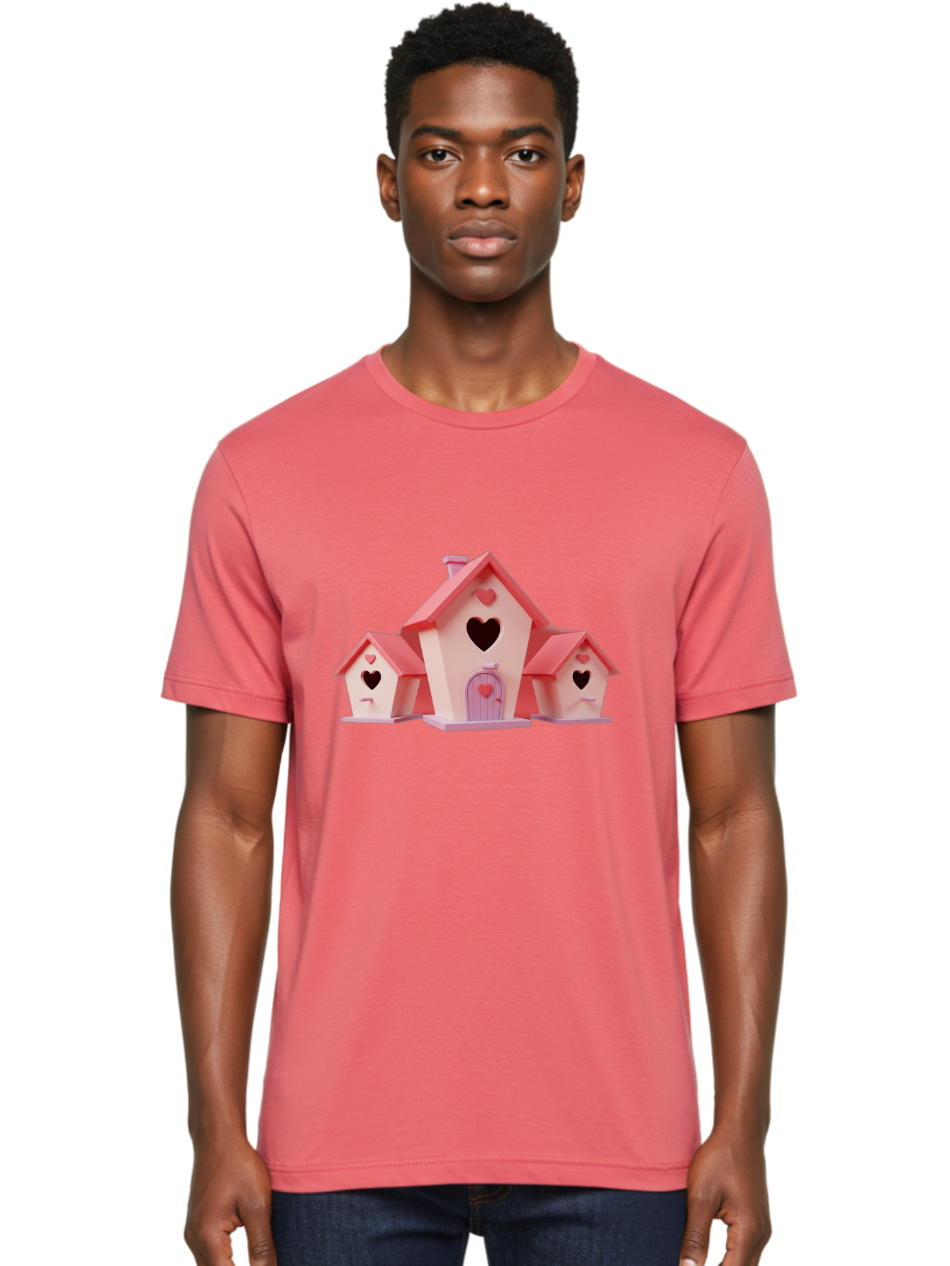 Birdhouses-With-Hearts Men'S Graphic Tee, 100% Cotton, Comfortable Casual Summer Wear, Machine Washable, Vintage Camera, Old Camera, Antique Camera, Black Camera, Classic Photography, Photography Equipment, Nostalgic Device, Film Camera, Baj331 26