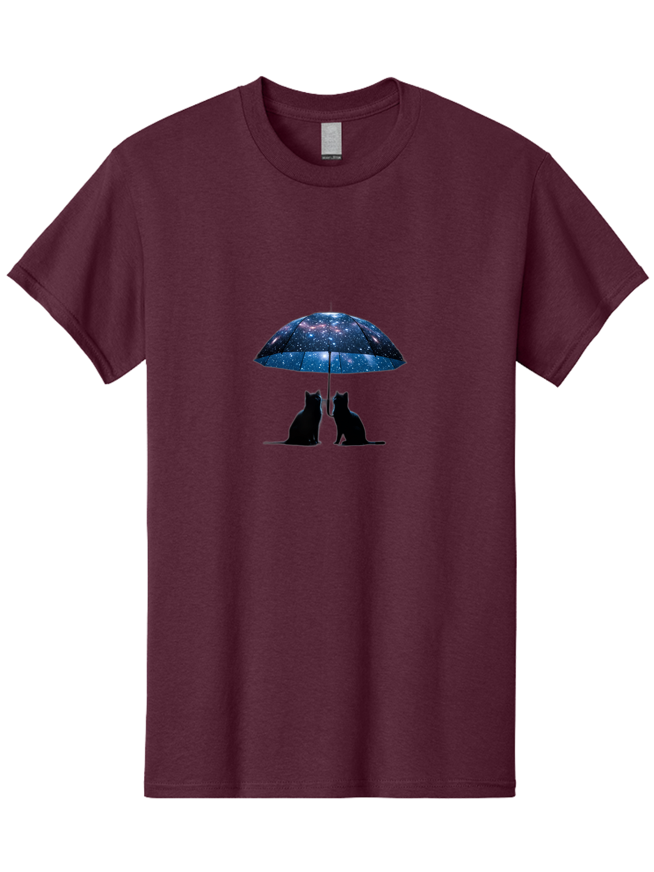 Cats-Under-Galaxy-Umbrella Men'S Graphic Tee, 100% Cotton, Comfortable Casual Summer Wear, Machine Washable, Vintage Camera, Old Camera, Antique Camera, Black Camera, Classic Photography, Photography Equipment, Nostalgic Device, Film Camera, Baj389 10
