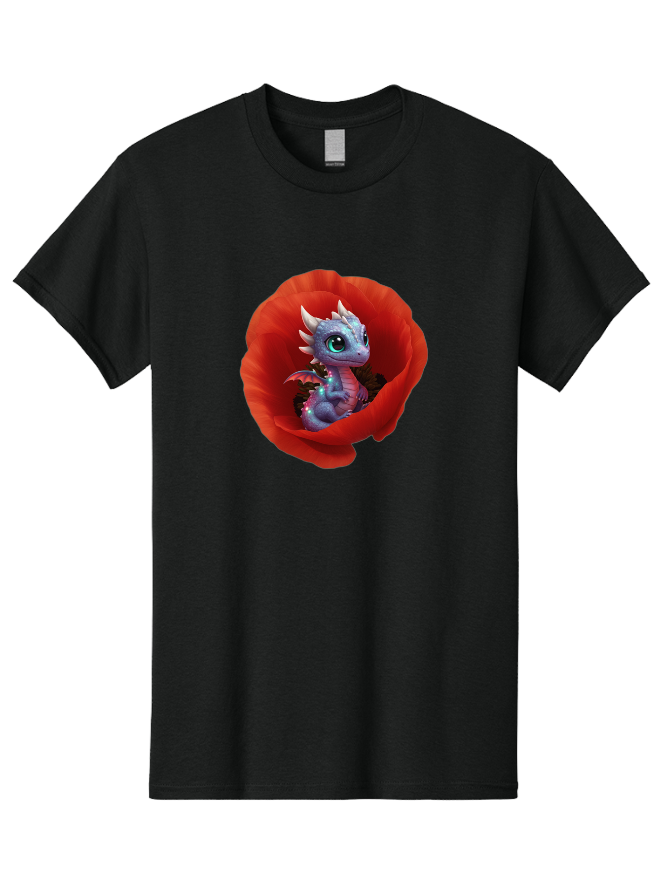Dragon-In-Red-Flower Men'S Graphic Tee, 100% Cotton, Comfortable Casual Summer Wear, Machine Washable, Vintage Camera, Old Camera, Antique Camera, Black Camera, Classic Photography, Photography Equipment, Nostalgic Device, Film Camera, Baj445 1