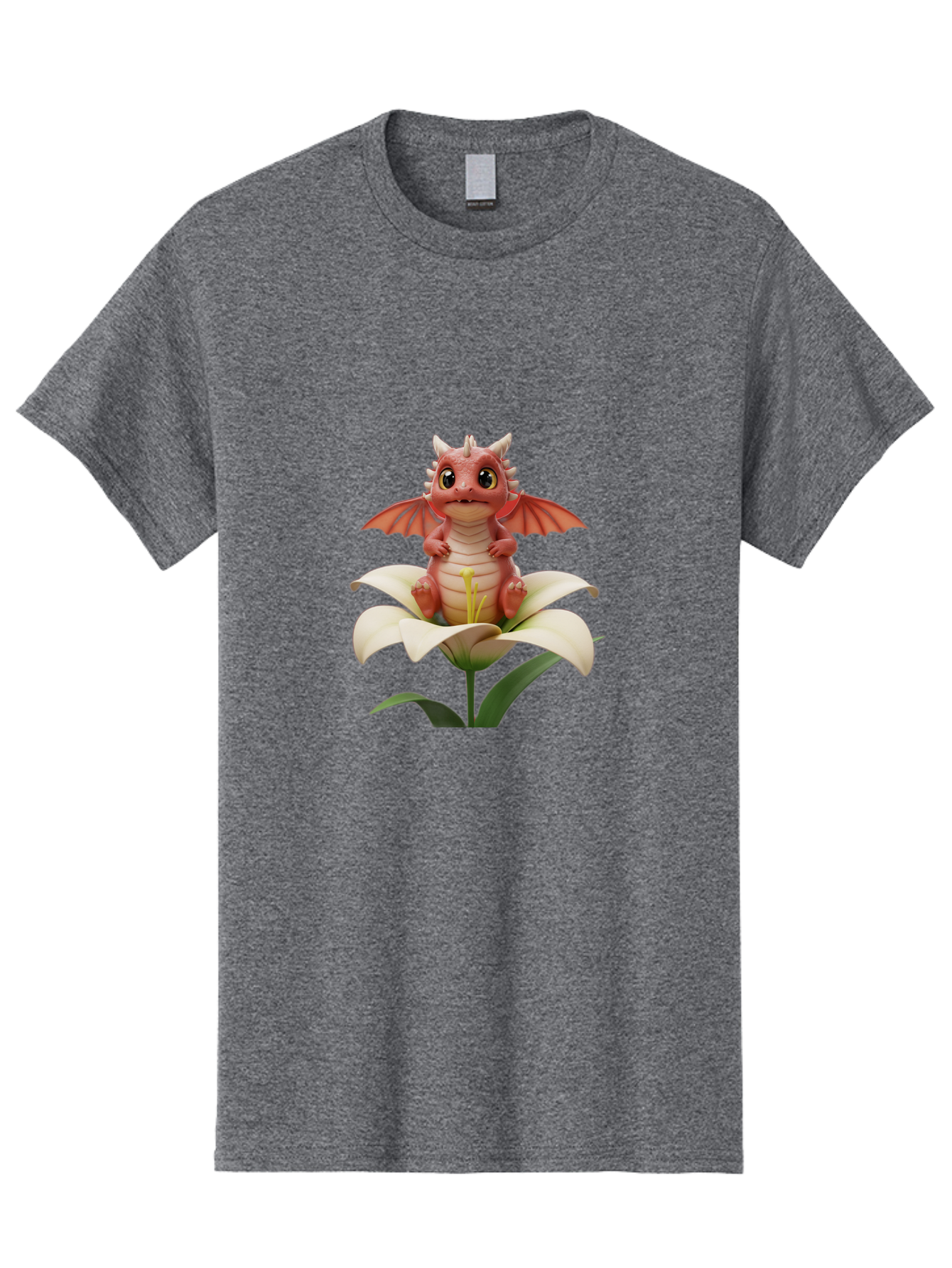 Dragon-On-Flower-1 Men'S Graphic Tee, 100% Cotton, Comfortable Casual Summer Wear, Machine Washable, Vintage Camera, Old Camera, Antique Camera, Black Camera, Classic Photography, Photography Equipment, Nostalgic Device, Film Camera, Baj453 1