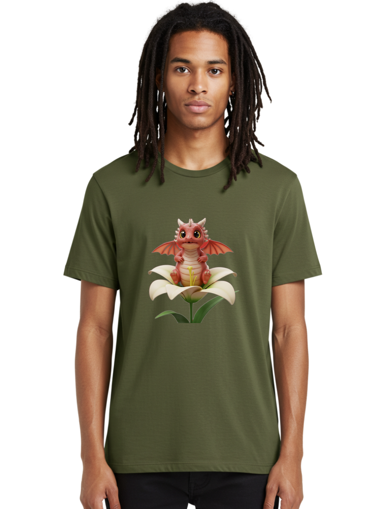 Dragon-On-Flower-1 Men'S Graphic Tee, 100% Cotton, Comfortable Casual Summer Wear, Machine Washable, Vintage Camera, Old Camera, Antique Camera, Black Camera, Classic Photography, Photography Equipment, Nostalgic Device, Film Camera, Baj453 29