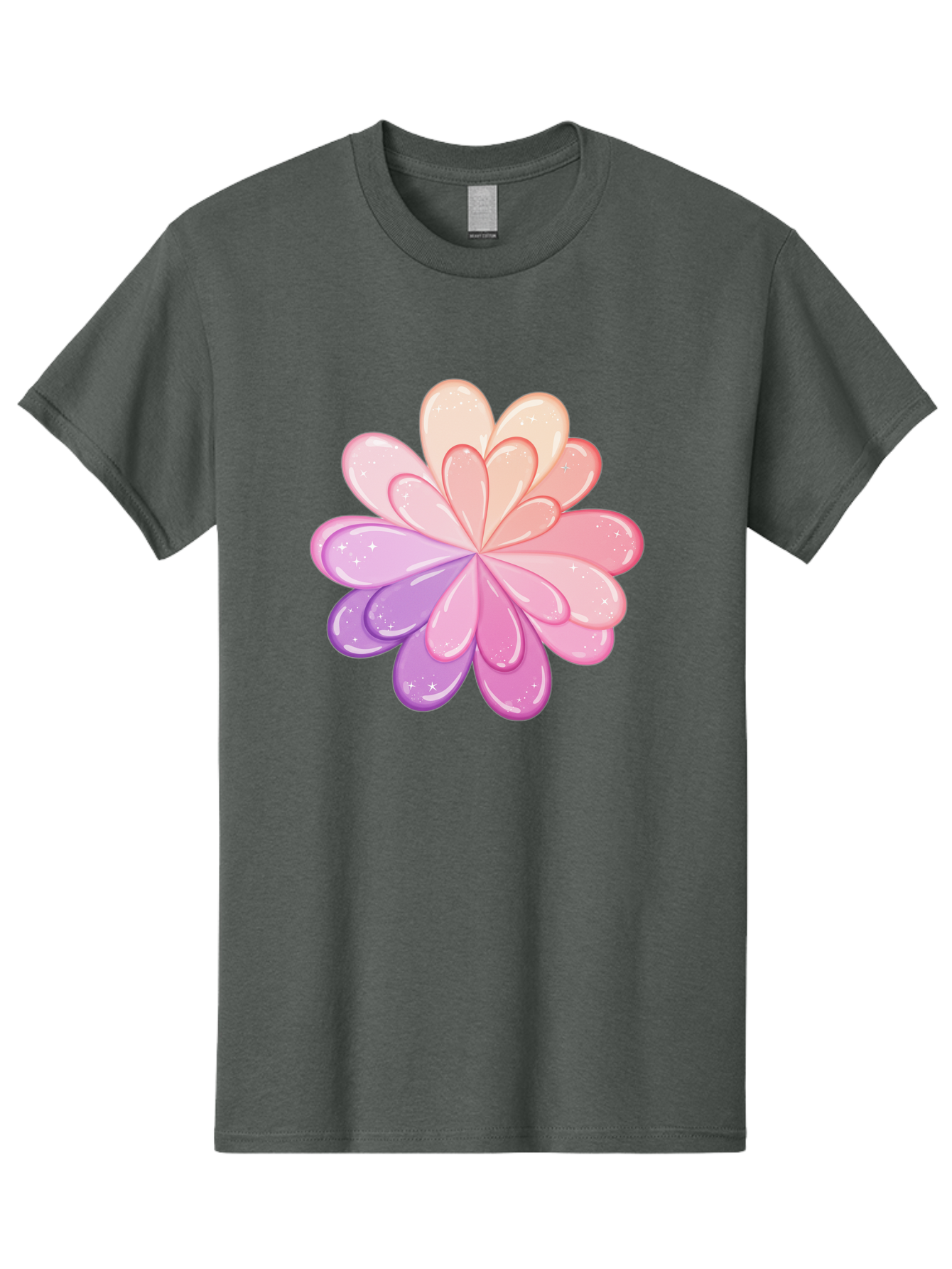 Flower-1 Men'S Graphic Tee, 100% Cotton, Comfortable Casual Summer Wear, Machine Washable, Vintage Camera, Old Camera, Antique Camera, Black Camera, Classic Photography, Photography Equipment, Nostalgic Device, Film Camera, Camera Art Baj467 1
