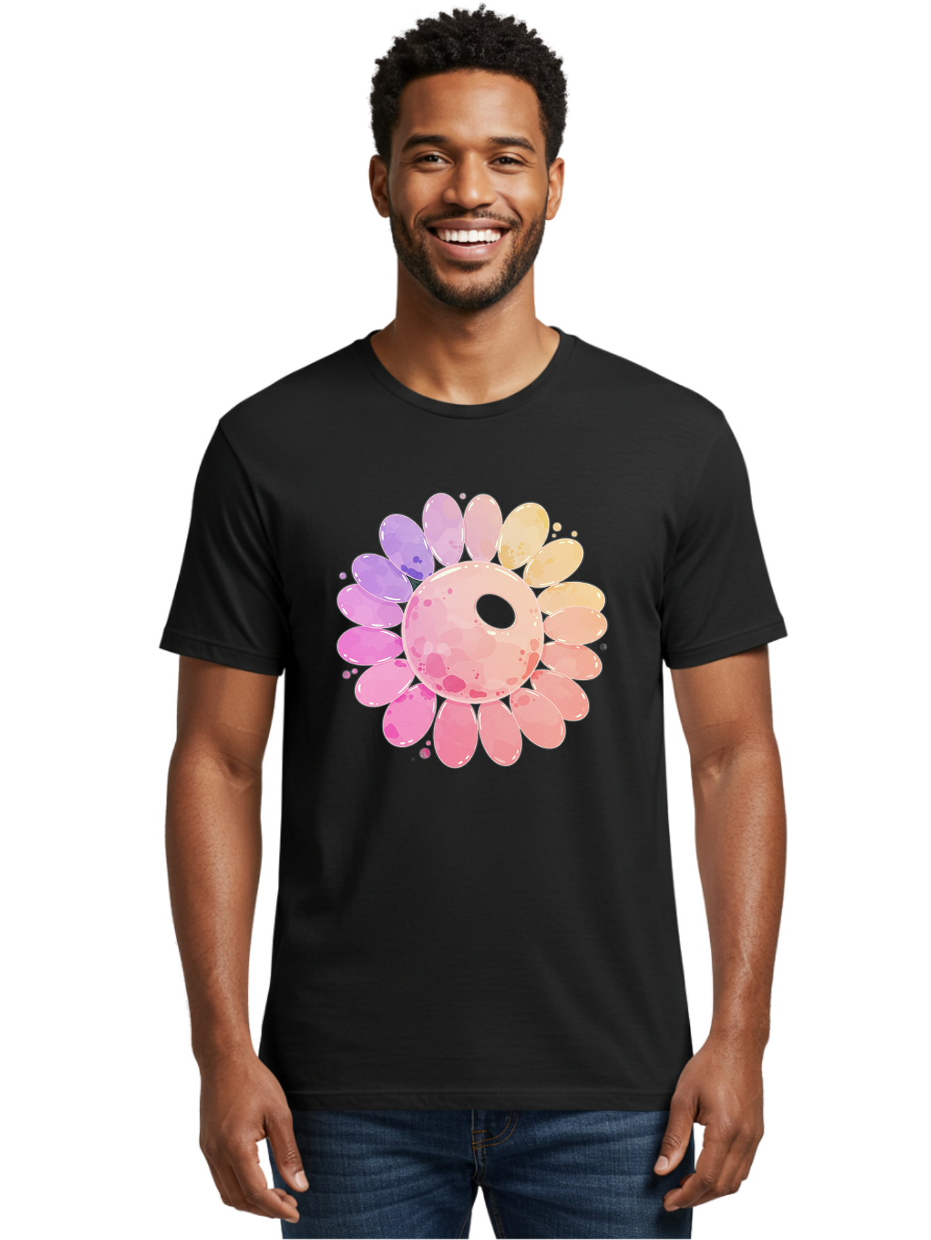 Flower Men'S Graphic Tee, 100% Cotton, Comfortable Casual Summer Wear, Machine Washable, Vintage Camera, Old Camera, Antique Camera, Black Camera, Classic Photography, Photography Equipment, Nostalgic Device, Film Camera, Camera Art Baj468 22