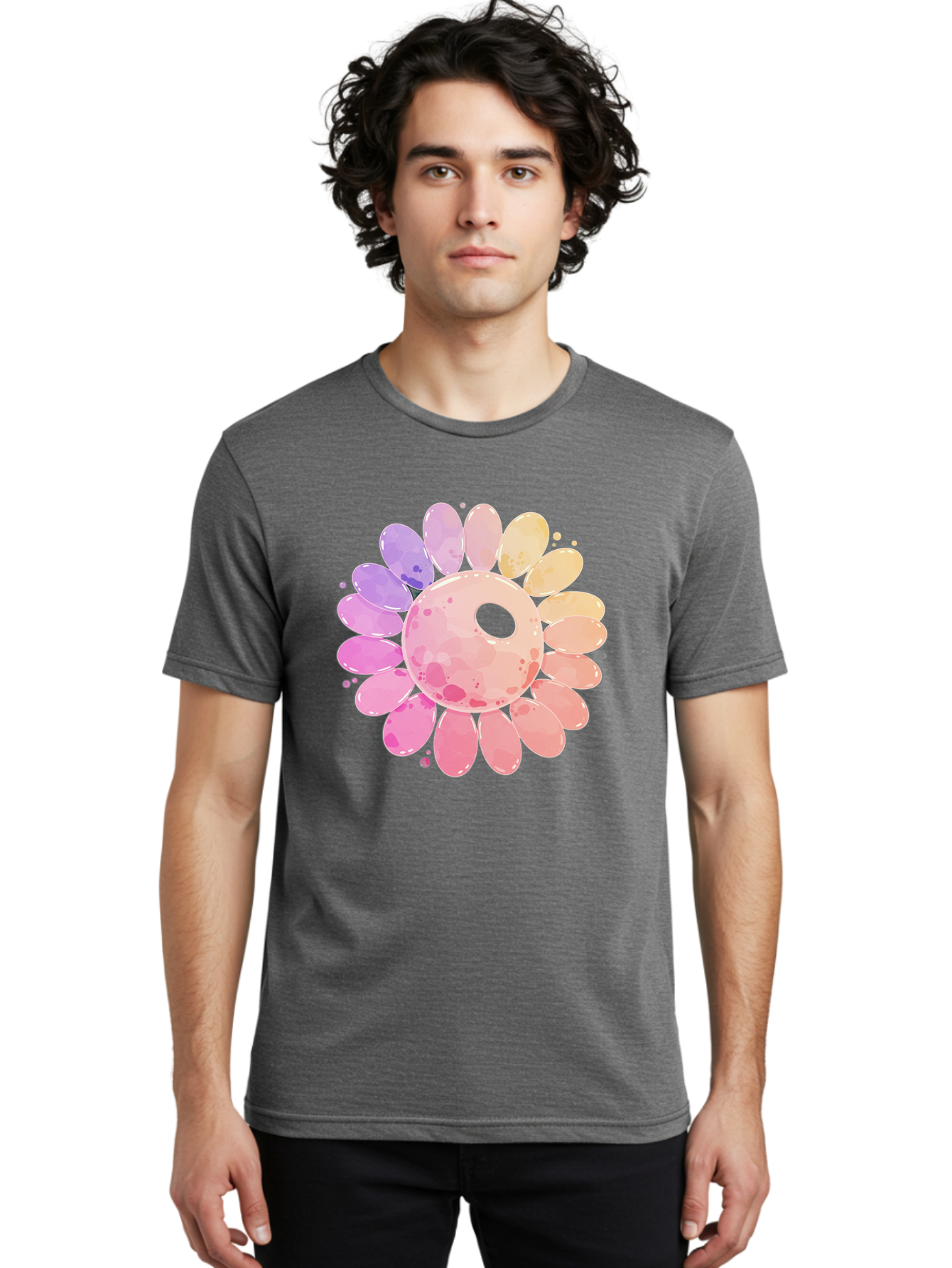 Flower Men'S Graphic Tee, 100% Cotton, Comfortable Casual Summer Wear, Machine Washable, Vintage Camera, Old Camera, Antique Camera, Black Camera, Classic Photography, Photography Equipment, Nostalgic Device, Film Camera, Camera Art Baj468 28