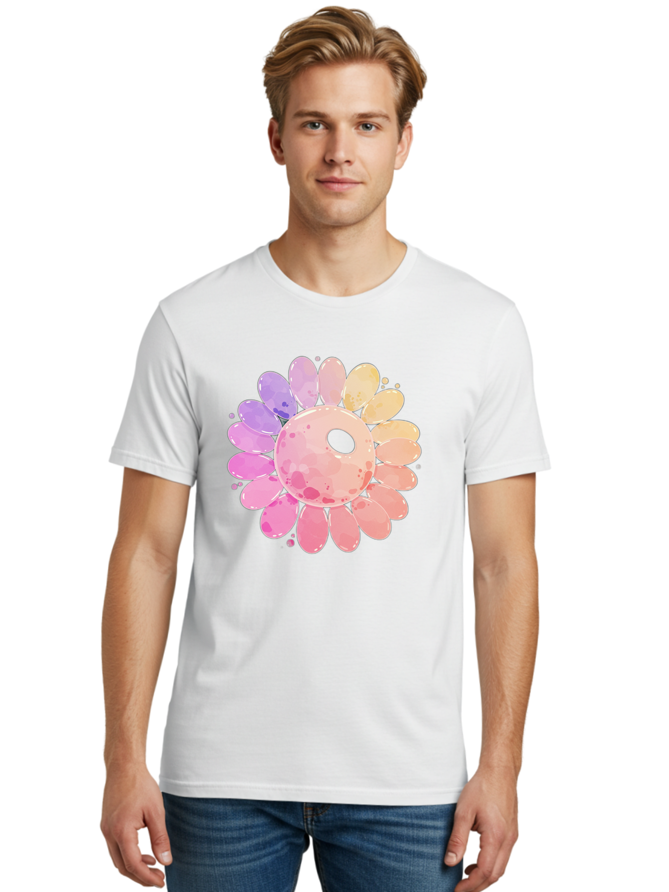 Flower Men'S Graphic Tee, 100% Cotton, Comfortable Casual Summer Wear, Machine Washable, Vintage Camera, Old Camera, Antique Camera, Black Camera, Classic Photography, Photography Equipment, Nostalgic Device, Film Camera, Camera Art Baj468 17