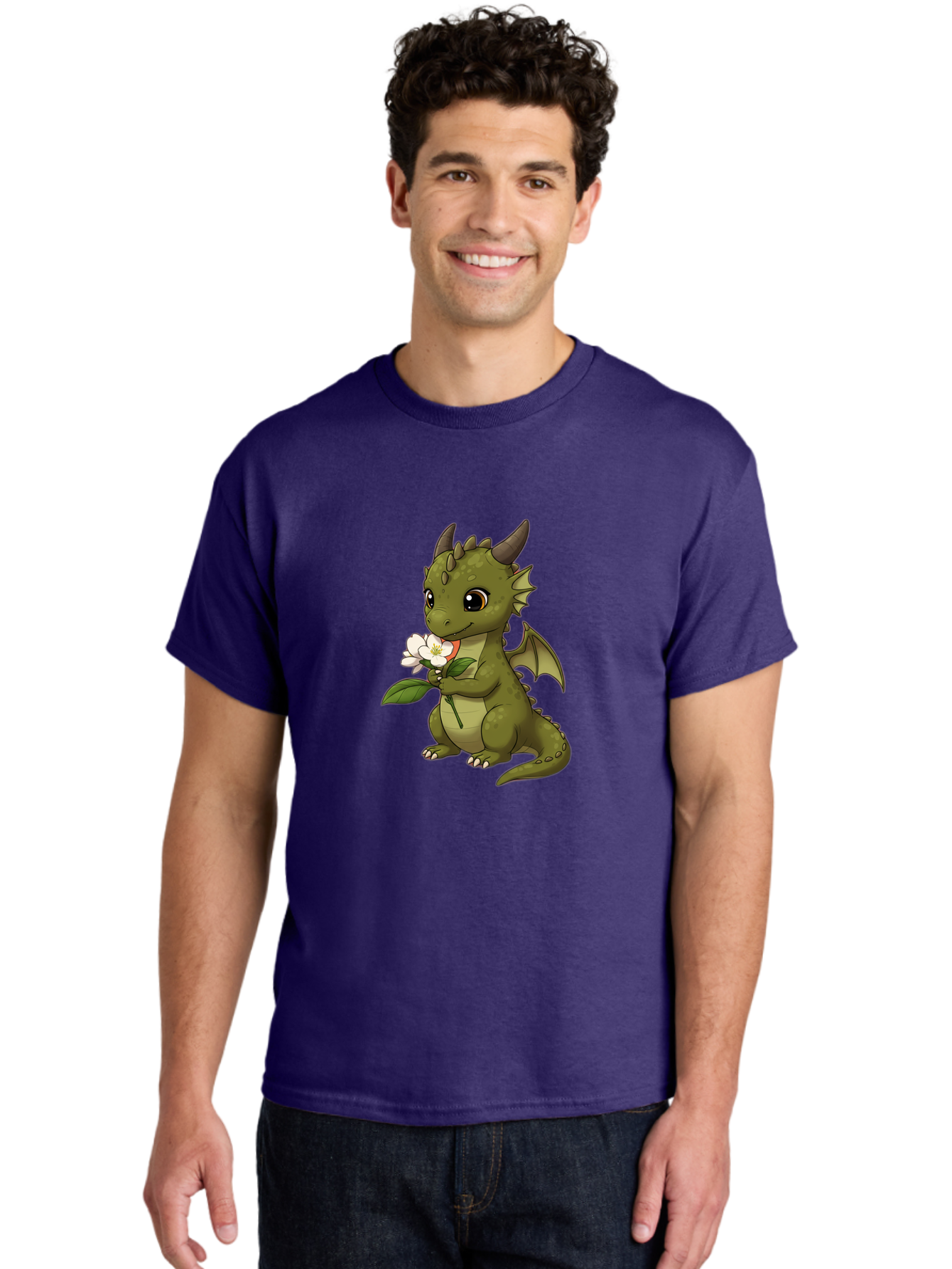 Green-Dragon-With-Flower Men'S Graphic Tee, 100% Cotton, Comfortable Casual Summer Wear, Machine Washable, Vintage Camera, Old Camera, Antique Camera, Black Camera, Classic Photography, Photography Equipment, Nostalgic Device, Film Camera, Baj486 27