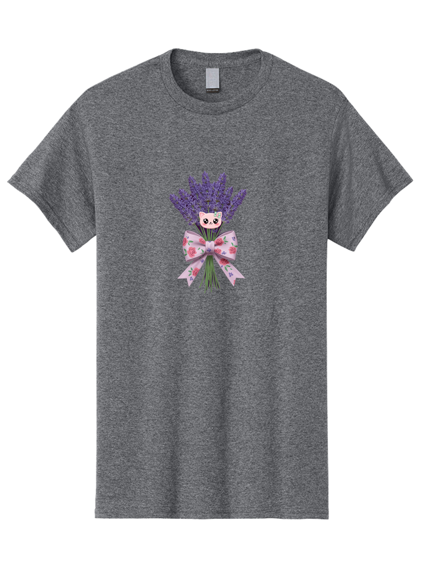 Lavender-Bouquet-With-Cat-Face Men'S Graphic Tee, 100% Cotton, Comfortable Casual Summer Wear, Machine Washable, Vintage Camera, Old Camera, Antique Camera, Black Camera, Classic Photography, Photography Equipment, Nostalgic Device, Baj559 11