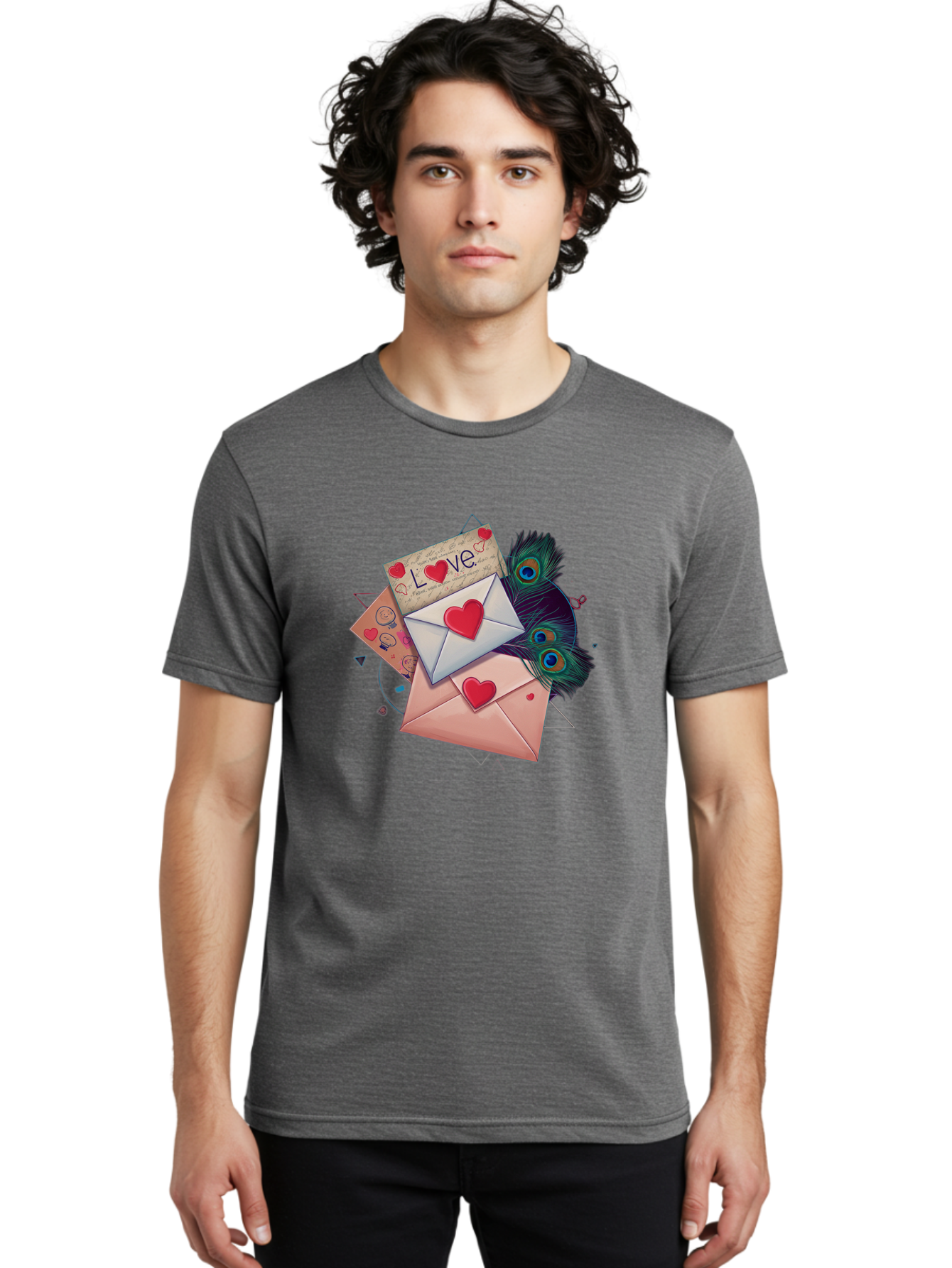 Love-Letters-1 Men'S Graphic Tee, 100% Cotton, Comfortable Casual Summer Wear, Machine Washable, Vintage Camera, Old Camera, Antique Camera, Black Camera, Classic Photography, Photography Equipment, Nostalgic Device, Film Camera, Camera Art Baj568 20