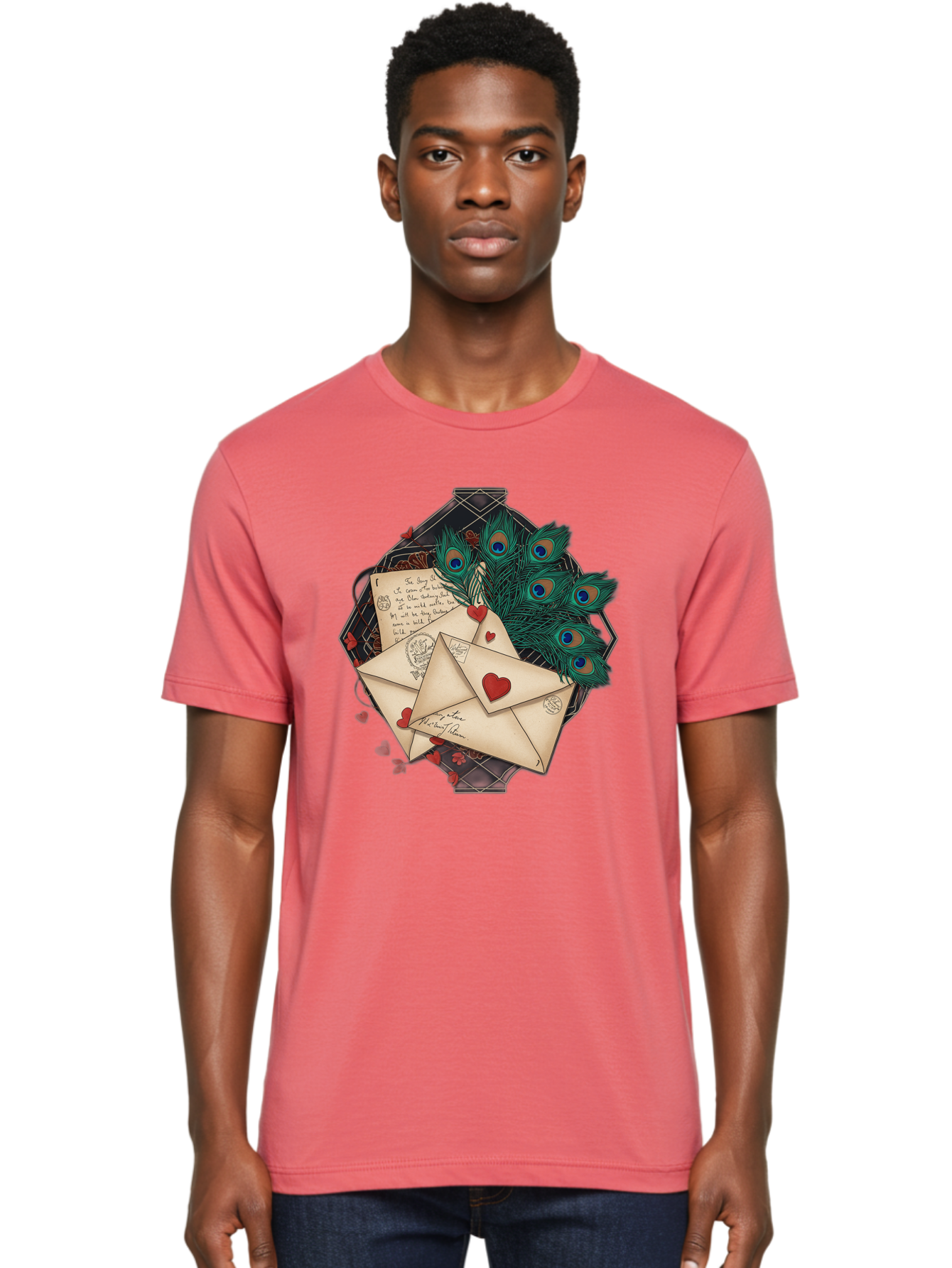 Love-Letters-2 Men'S Graphic Tee, 100% Cotton, Comfortable Casual Summer Wear, Machine Washable, Vintage Camera, Old Camera, Antique Camera, Black Camera, Classic Photography, Photography Equipment, Nostalgic Device, Film Camera, Camera Art Baj569 26