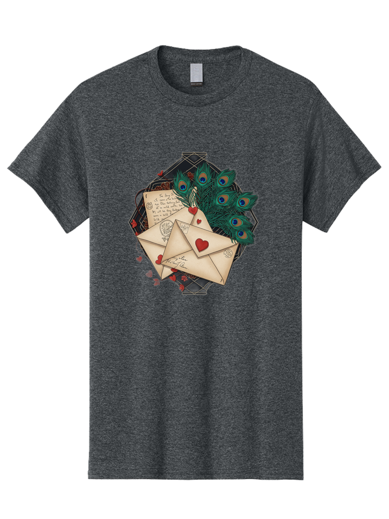 Love-Letters-2 Men'S Graphic Tee, 100% Cotton, Comfortable Casual Summer Wear, Machine Washable, Vintage Camera, Old Camera, Antique Camera, Black Camera, Classic Photography, Photography Equipment, Nostalgic Device, Film Camera, Camera Art Baj569 4