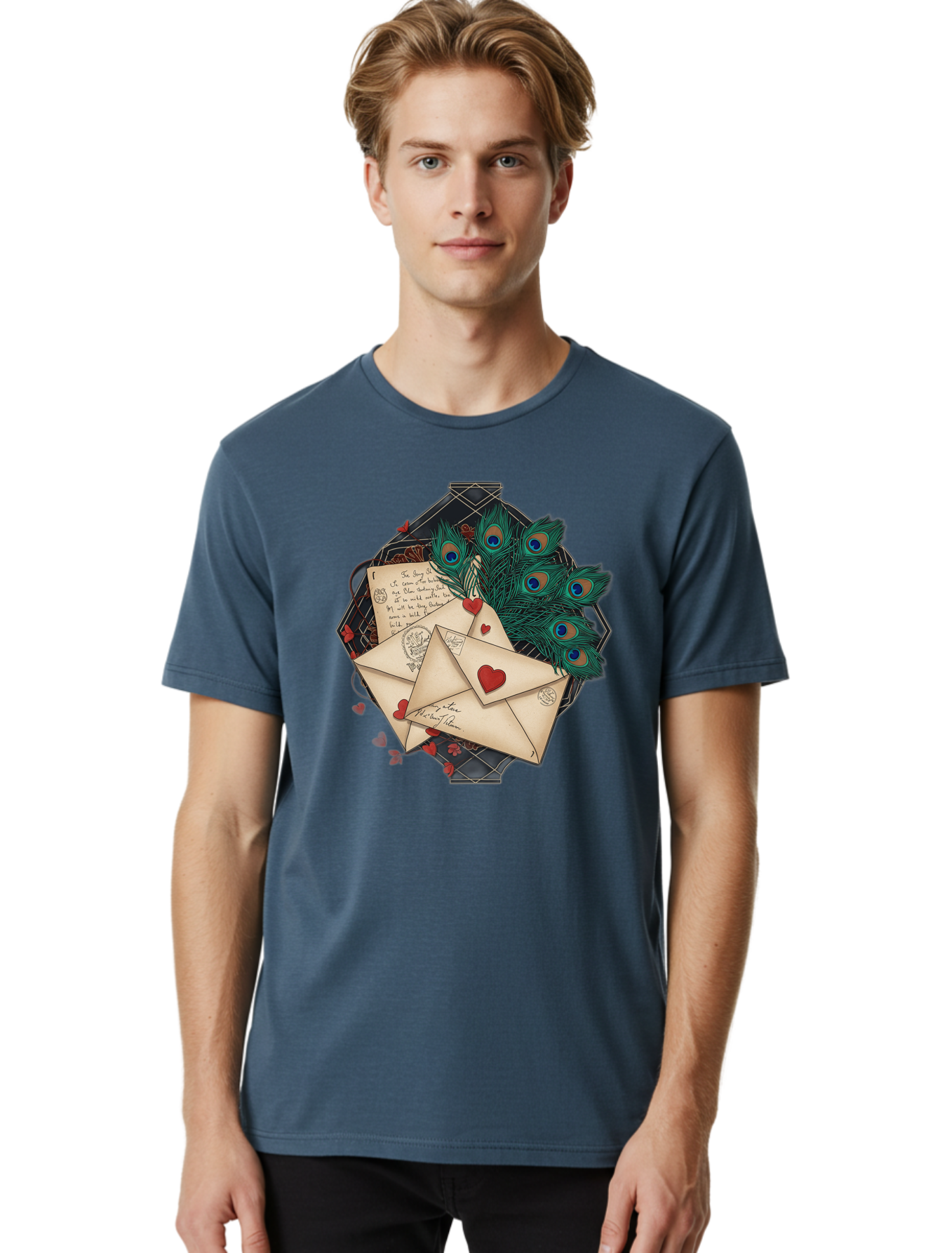 Love-Letters-2 Men'S Graphic Tee, 100% Cotton, Comfortable Casual Summer Wear, Machine Washable, Vintage Camera, Old Camera, Antique Camera, Black Camera, Classic Photography, Photography Equipment, Nostalgic Device, Film Camera, Camera Art Baj569 30
